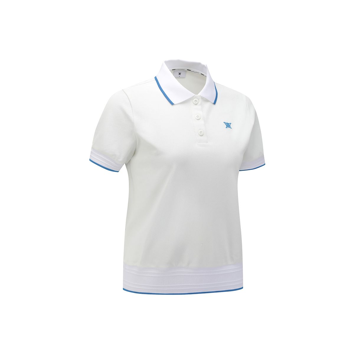 어뉴골프(ANEW GOLF) WOMEN ROPE LOGO T-SHIRT_WH