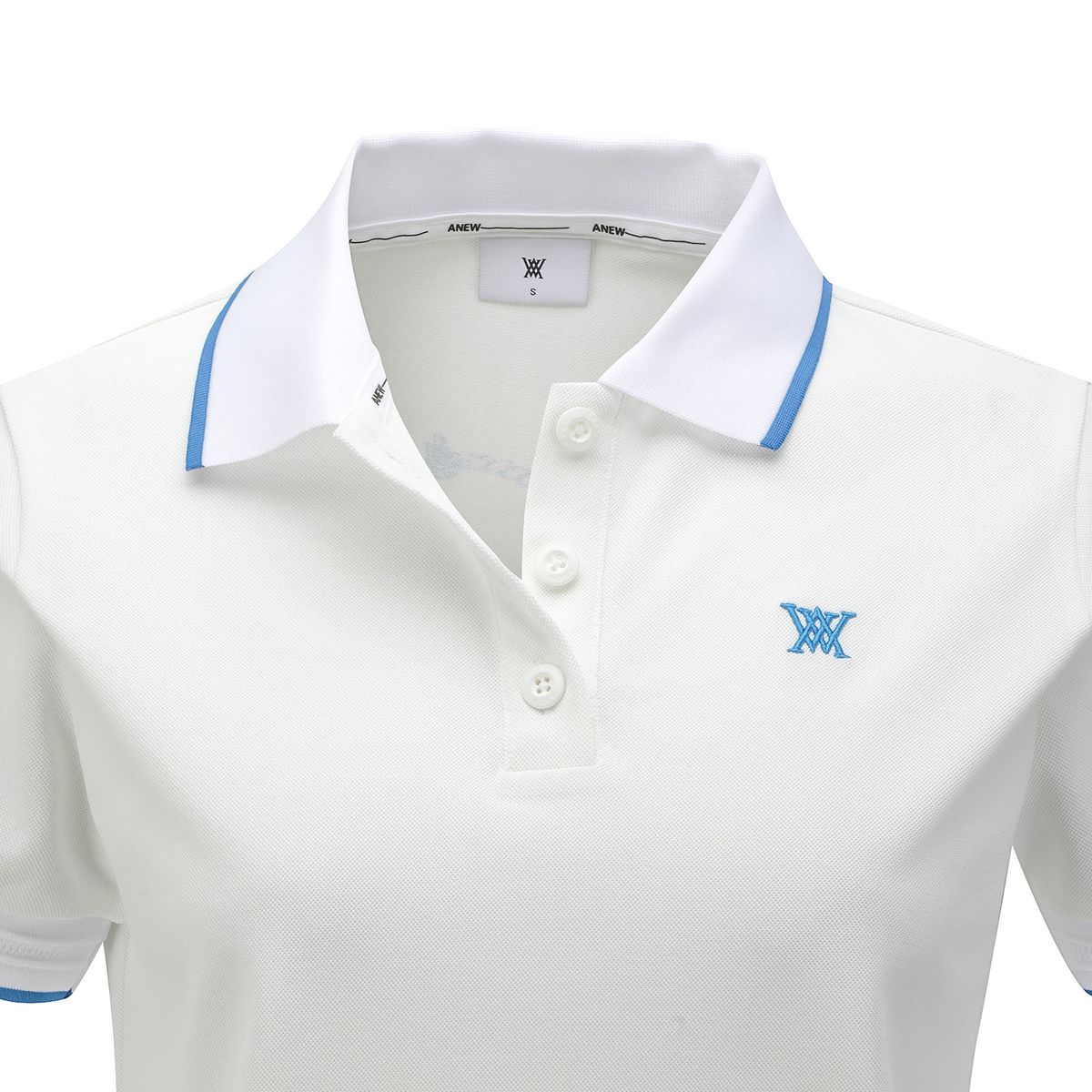 어뉴골프(ANEW GOLF) WOMEN ROPE LOGO T-SHIRT_WH