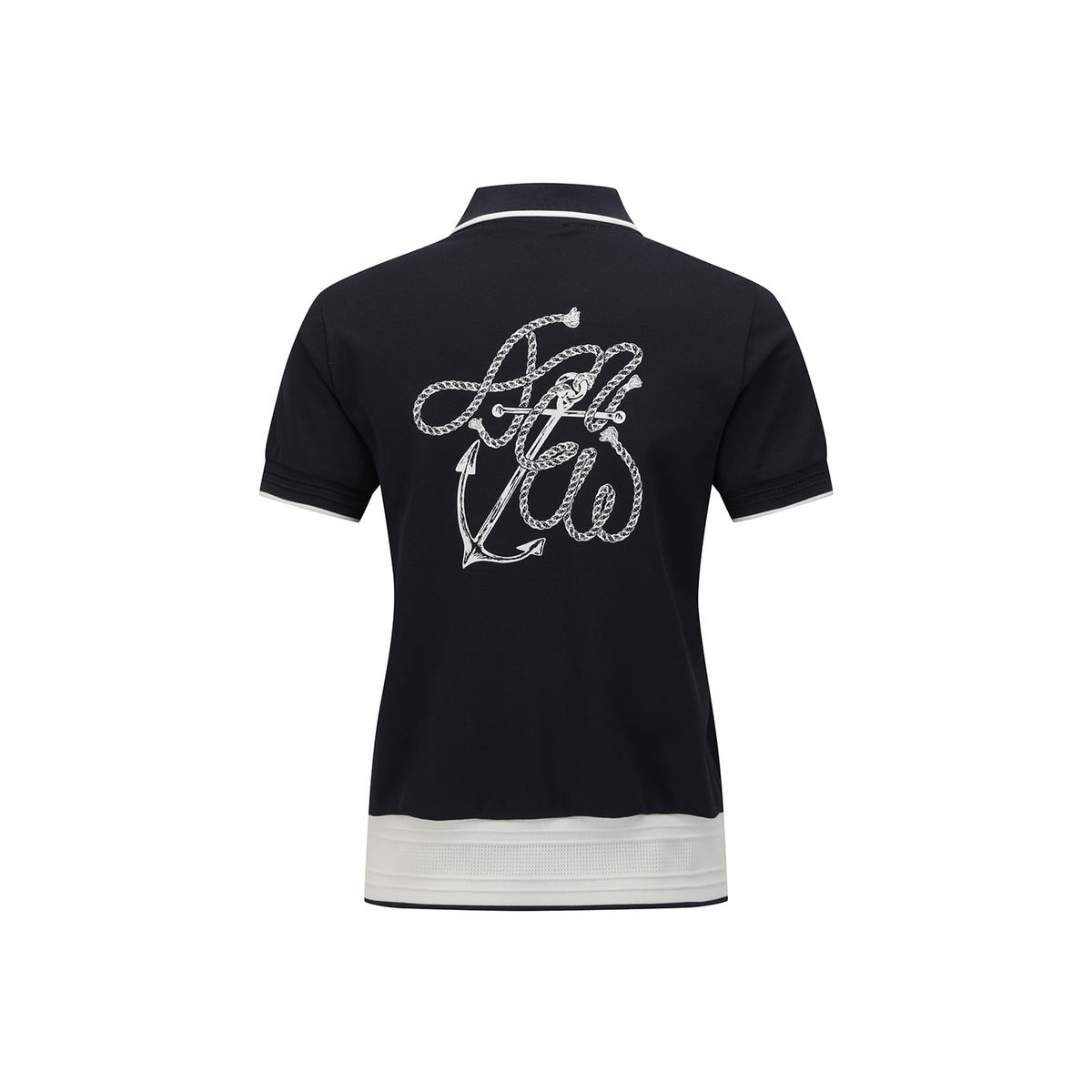 어뉴골프(ANEW GOLF) WOMEN ROPE LOGO T-SHIRT_NA