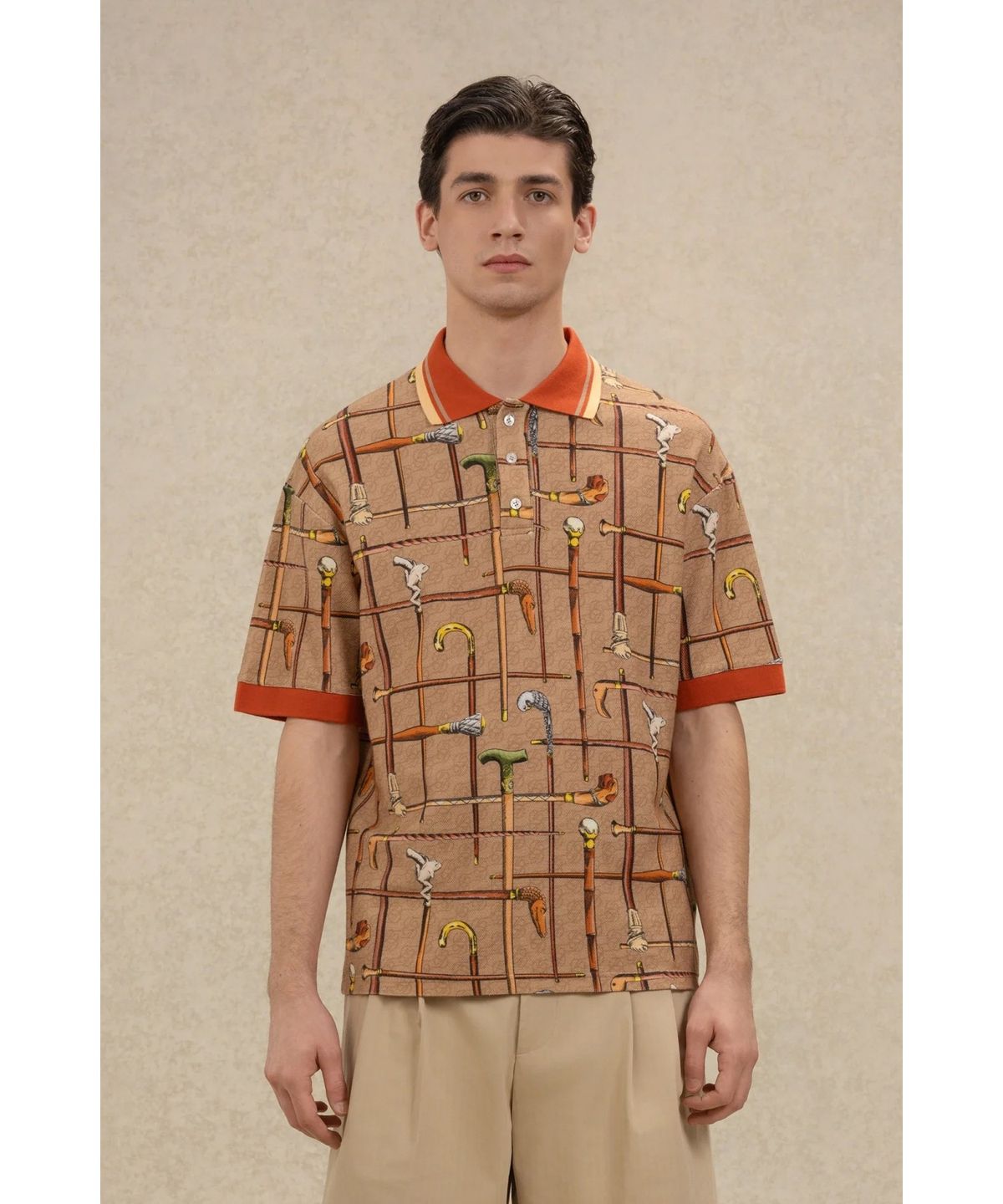 드롤드무슈(DROLE DE MONSIEUR) 칸느 그래픽 폴로 Polo Cannes D0TPM26205BED