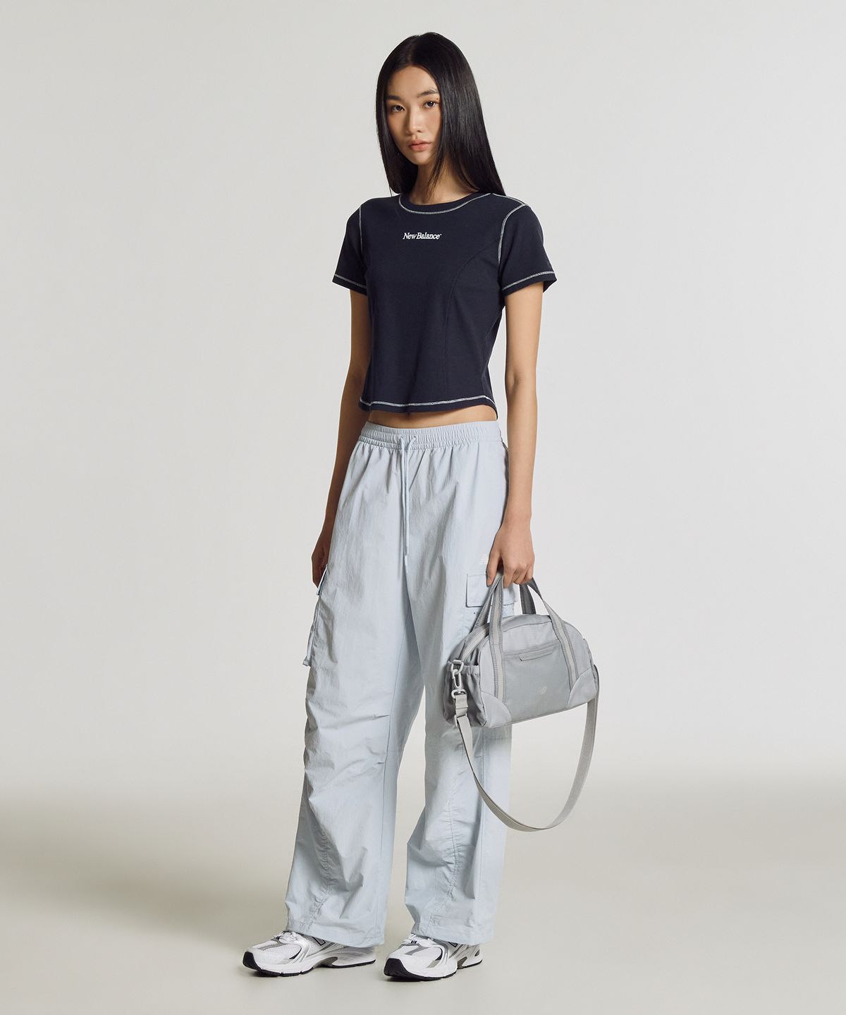뉴발란스(NEW BALANCE) NBGCGSW110 / 노본 미니 더플백 (L/GRAY)