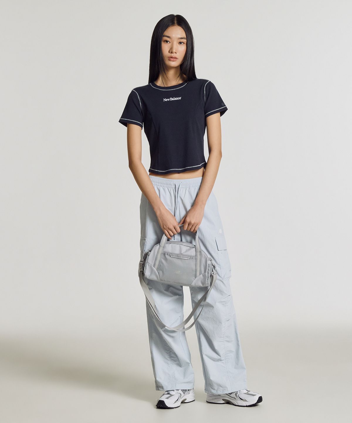 뉴발란스(NEW BALANCE) NBGCGSW110 / 노본 미니 더플백 (L/GRAY)