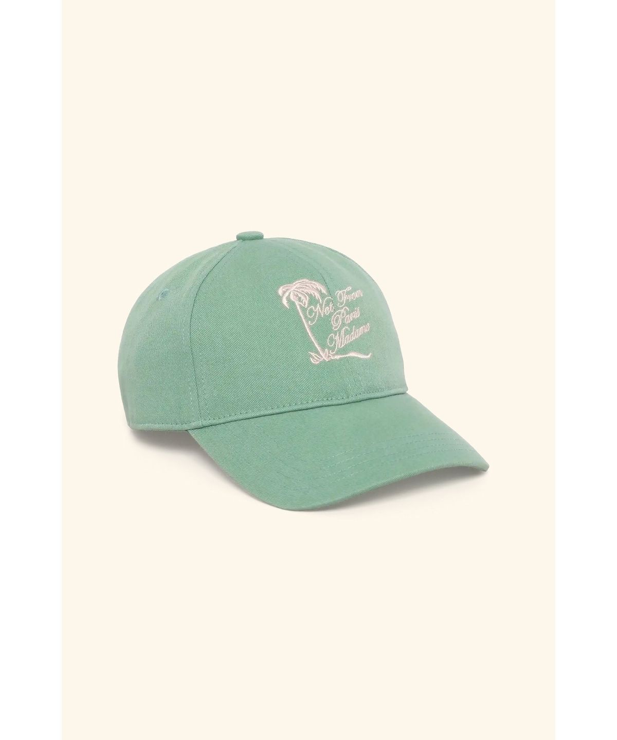 드롤드무슈(DROLE DE MONSIEUR) 슬로건 팜트리 캡 Casquette Slogan Palmier D4RAM26705GRL