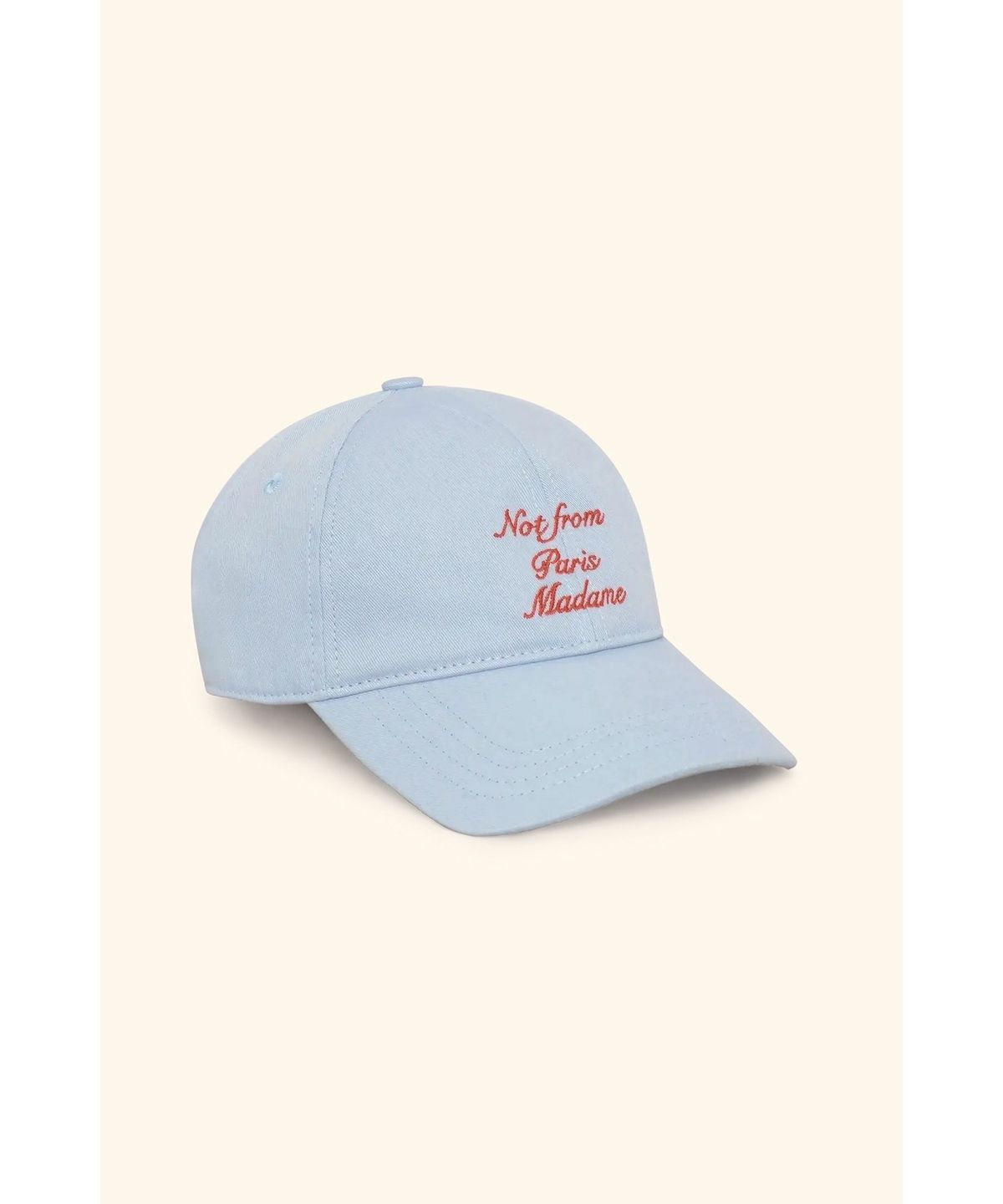 드롤드무슈(DROLE DE MONSIEUR) 슬로건 캘리그래피 캡 Casquette Slogan Calligraphy D4RAM26703BUL