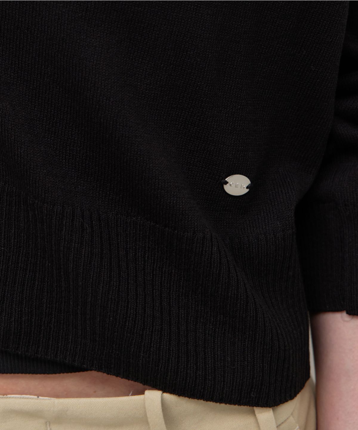 지비에이치 어패럴(GBH APPAREL) SHEER CARDIGAN / BLACK