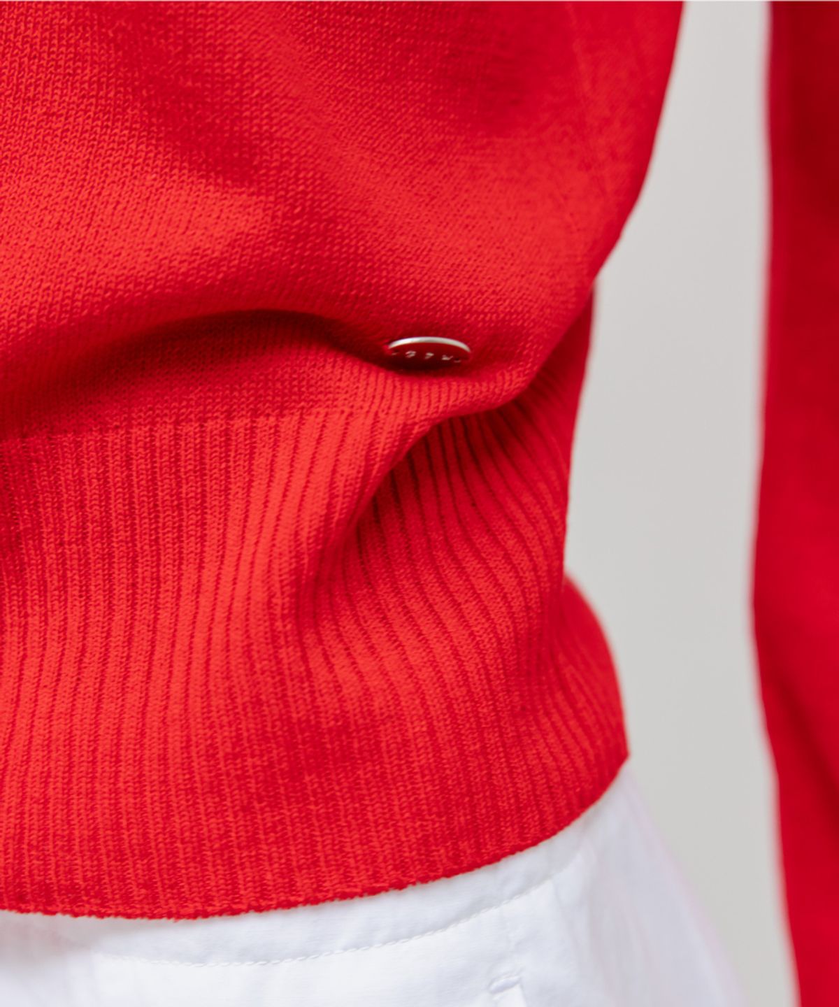 지비에이치 어패럴(GBH APPAREL) SHEER CARDIGAN / RED