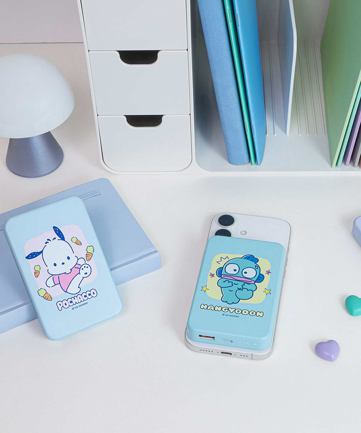 팬지(PANSY) 산리오캐릭터즈 22.5W 고속충전 맥세이프 보조배터리 10000mAh