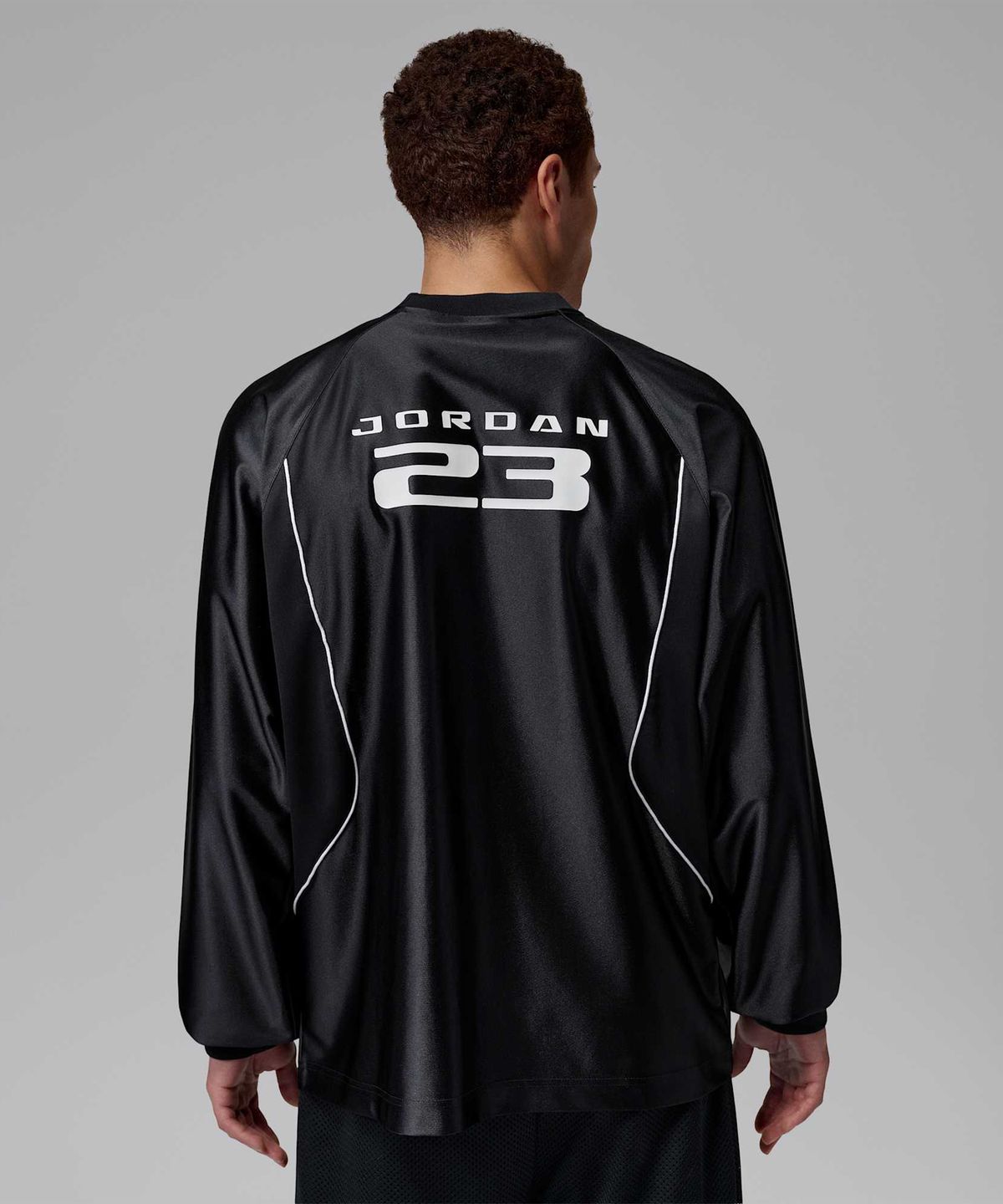 나이키(NIKE) 조던 브루클린 긴소매 골키퍼 탑 M - 블랙:화이트:메탈릭 실버 / IM8995-010