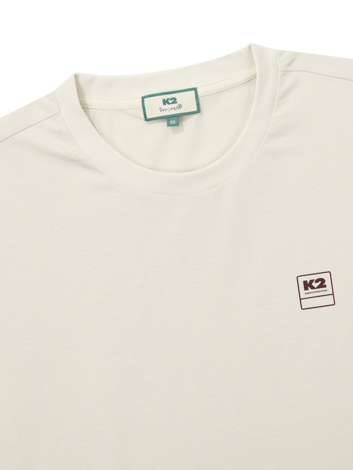 케이투(K2) FOR:REST 네이처(NATURE) 그래픽 티셔츠 (공용)_OATMEAL