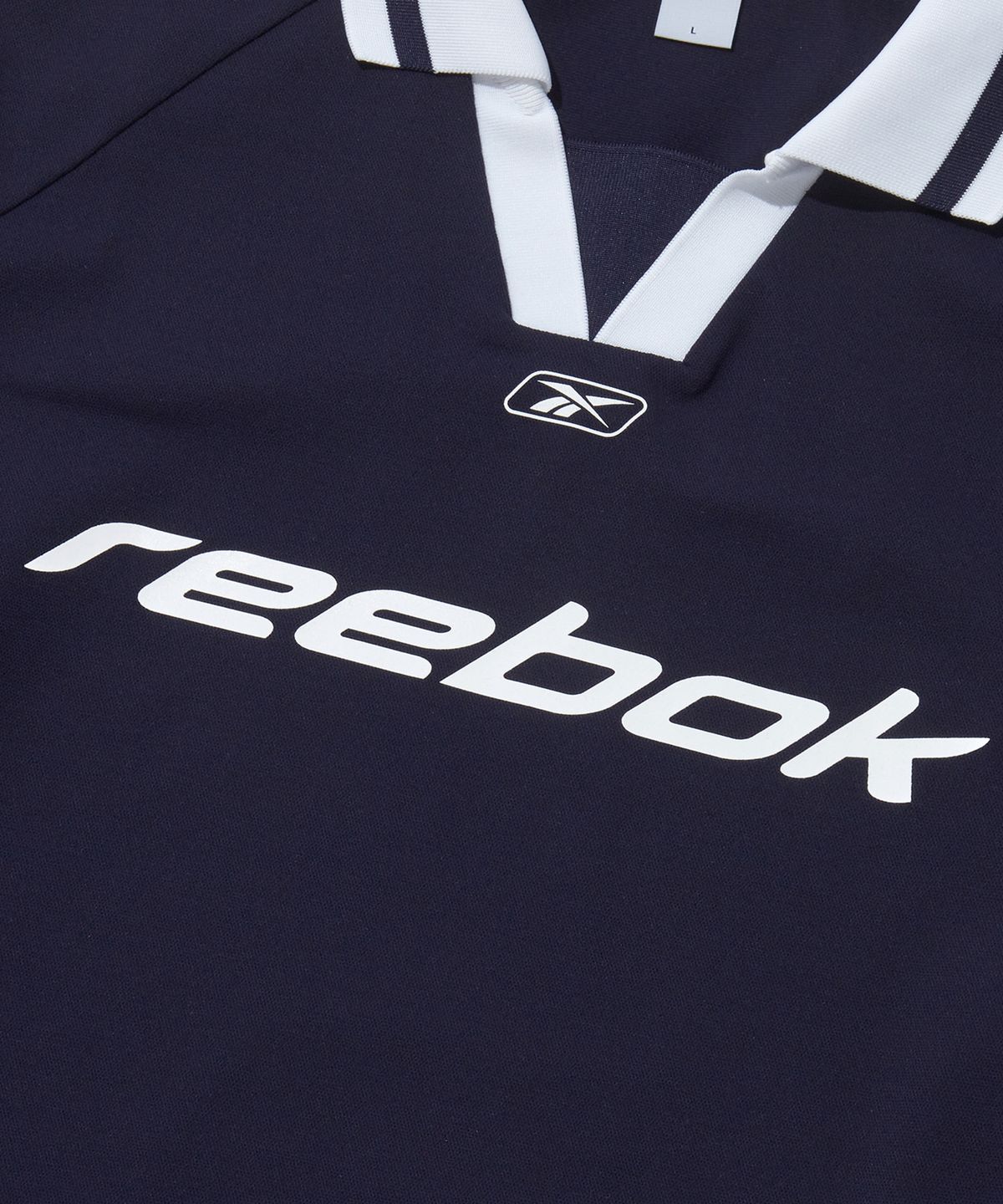 리복(REEBOK) 스포츠 피케 카라 반팔티 - 네이비