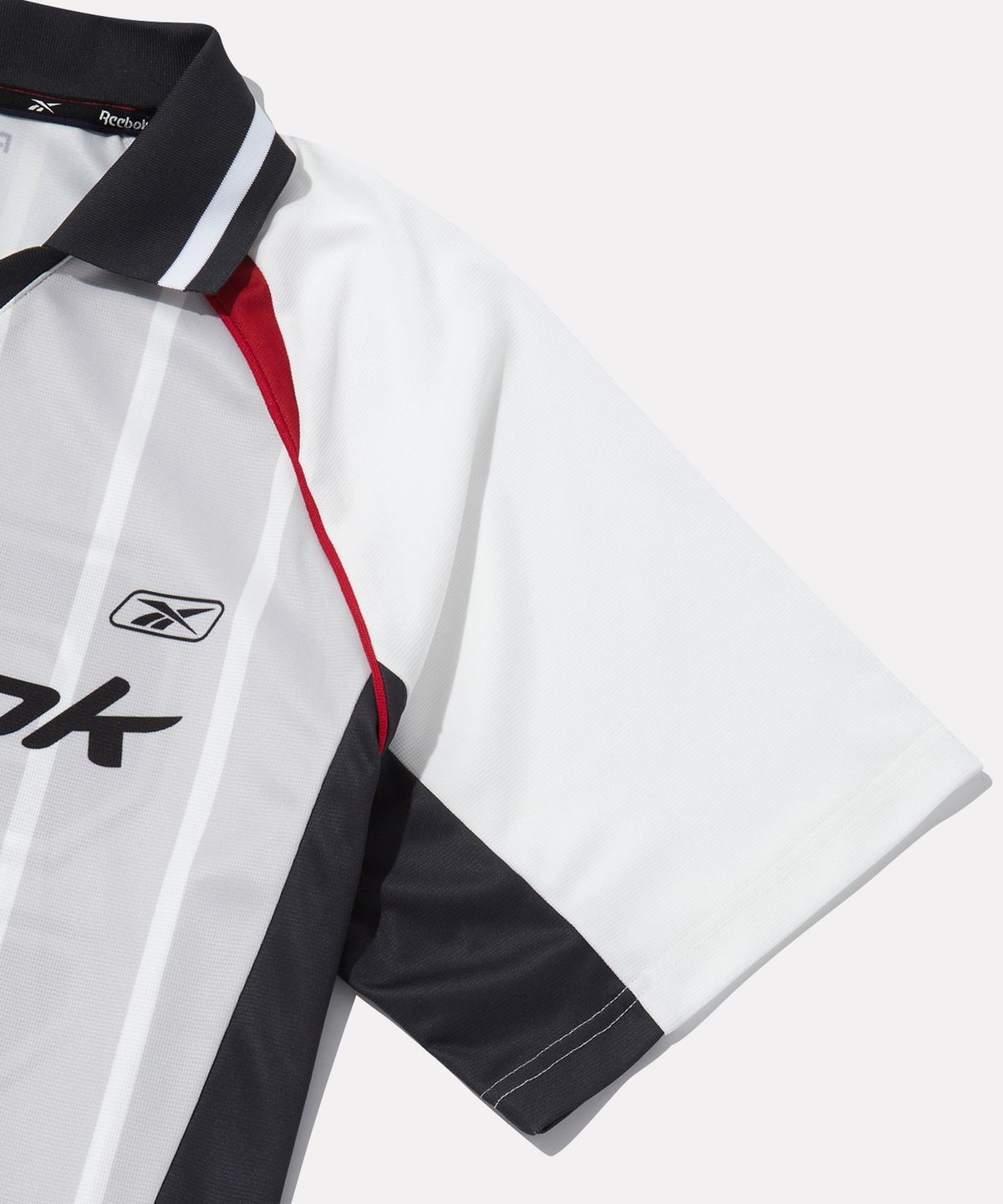 리복(REEBOK) 스포츠 풋볼 저지 반팔티 - 오프 화이트