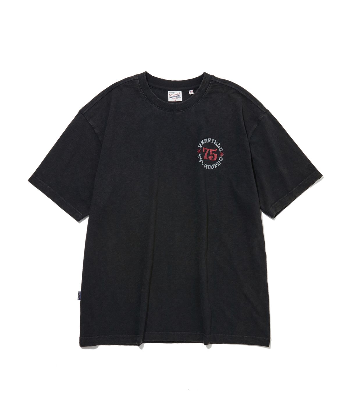펜필드(PENFIELD) 베이스테이트 세일링 보트 티셔츠 블랙_FS2KT82U