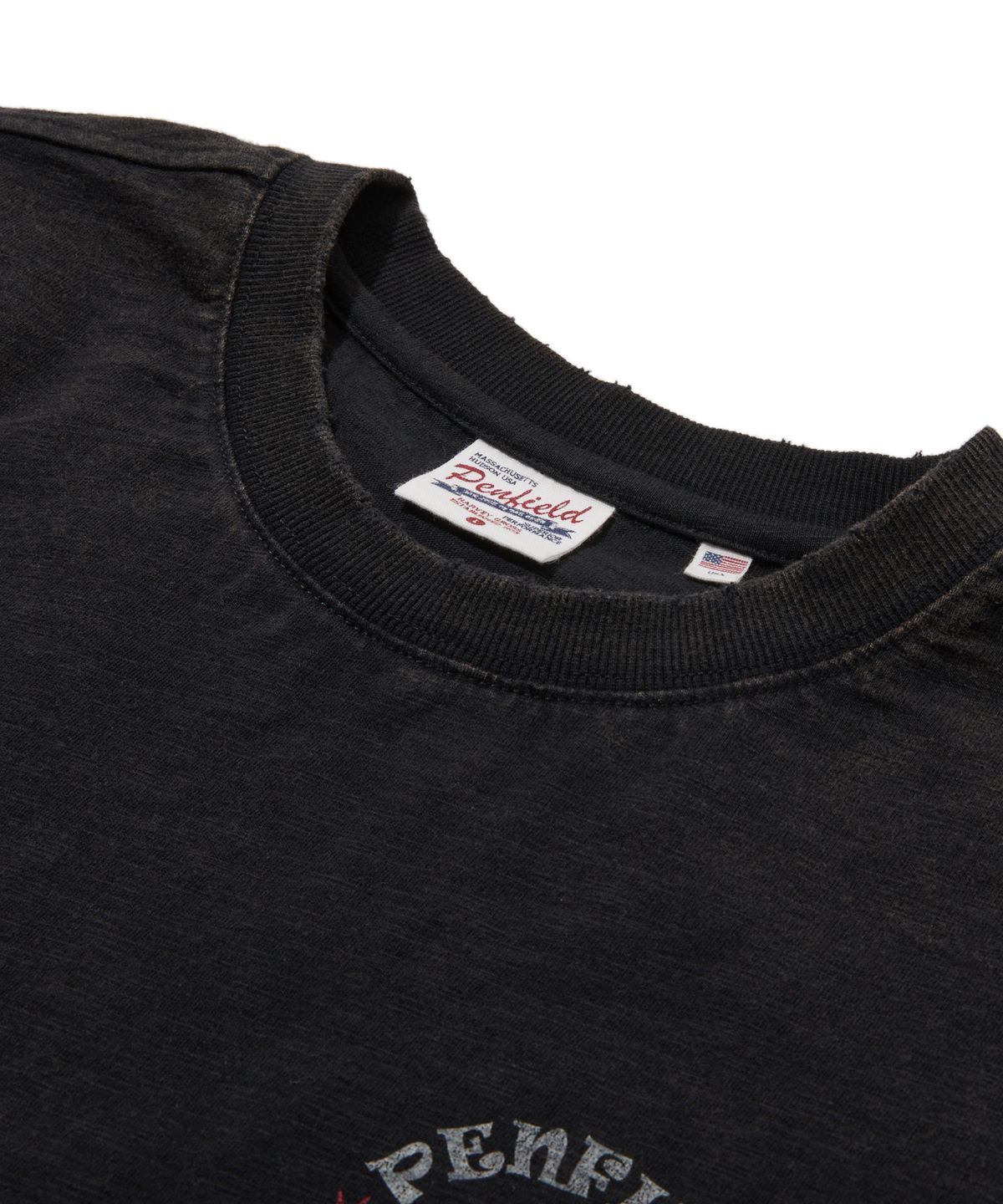 펜필드(PENFIELD) 베이스테이트 세일링 보트 티셔츠 블랙_FS2KT82U