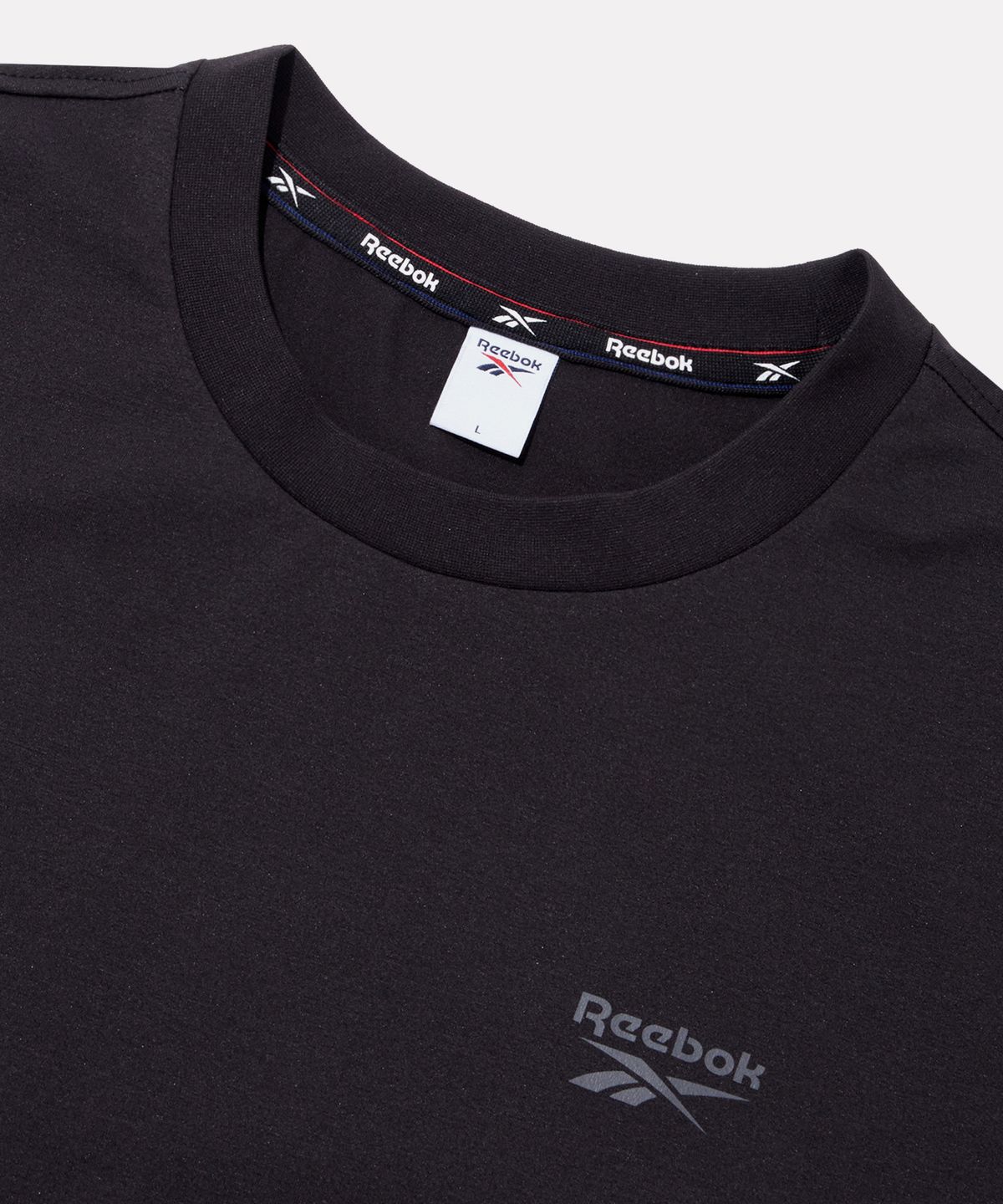 리복(REEBOK) 아카이브 프레쉬 반팔티 - 블랙