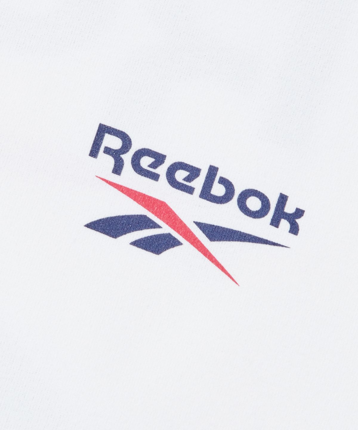 리복(REEBOK) 빅벡터 슬로건 프레쉬 반팔티 - 화이트