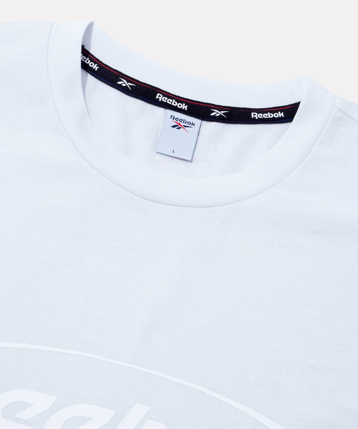 리복(REEBOK) 서클로고 아이스코튼 반팔티 - 라이트 그레이