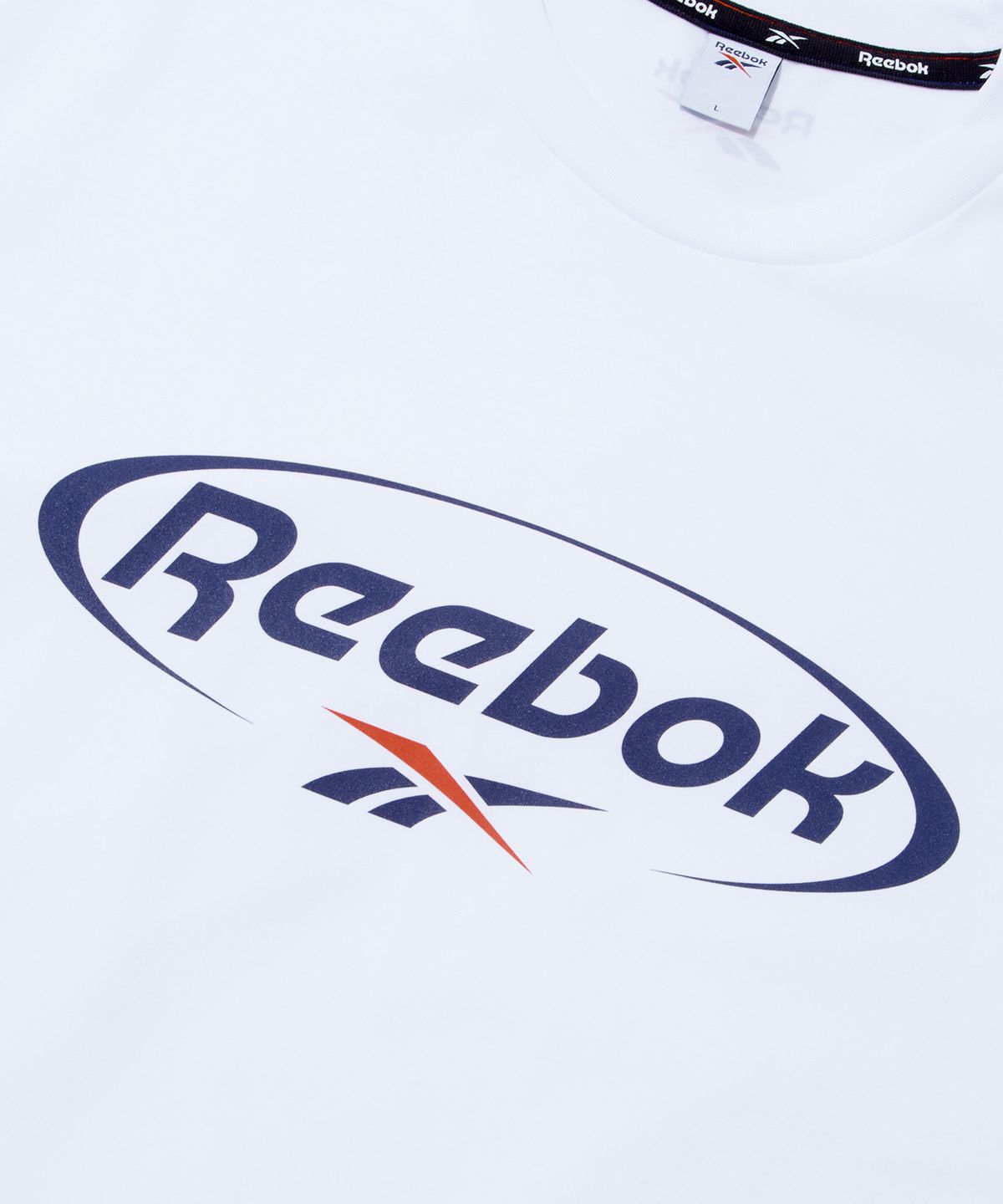 리복(REEBOK) 서클로고 아이스코튼 반팔티 - 화이트