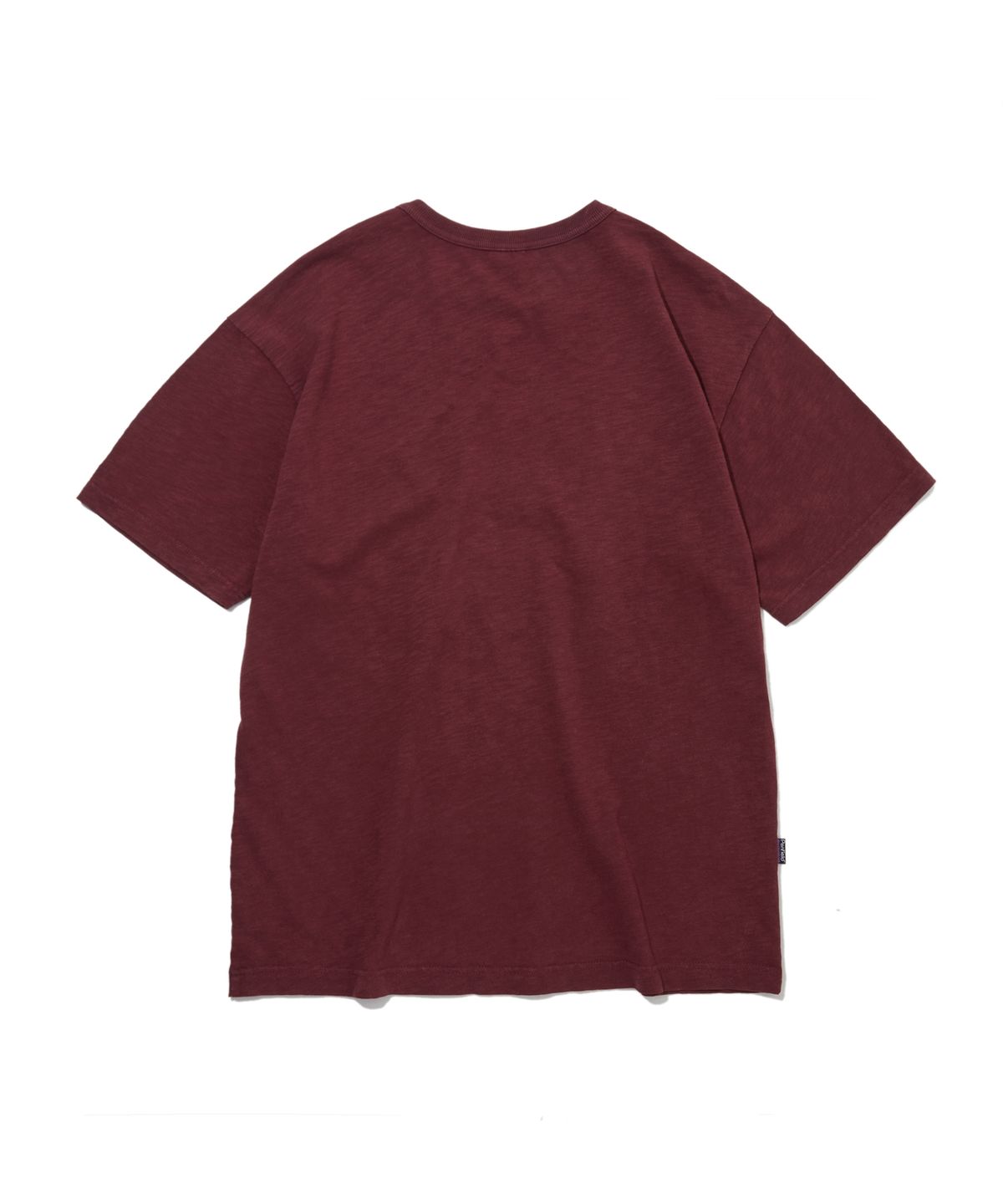 펜필드(PENFIELD) 허드슨 아플리케 티셔츠 버건디_FS2KT80U