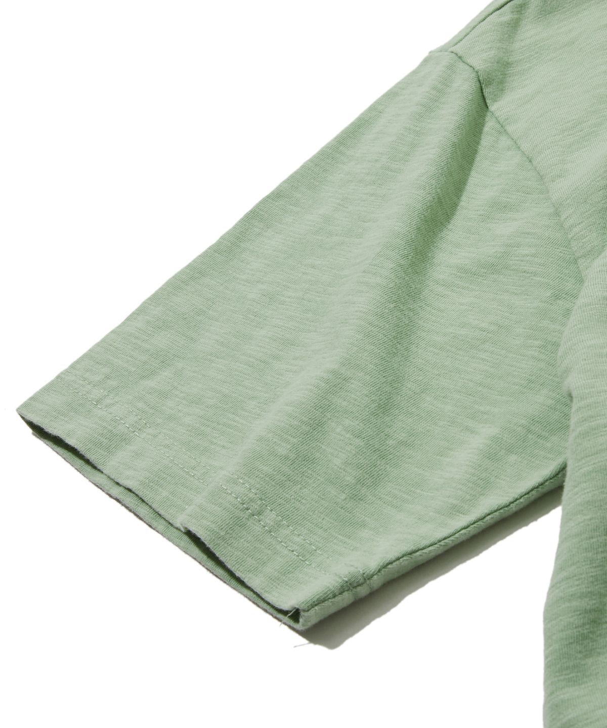 펜필드(PENFIELD) 허드슨 아플리케 티셔츠 라이트그린_FS2KT79U