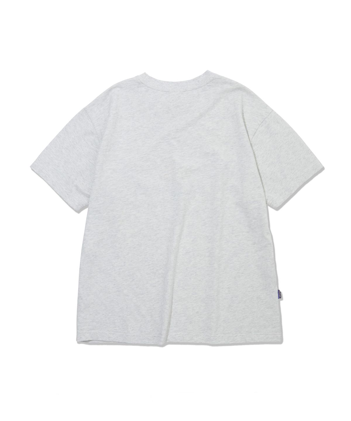 펜필드(PENFIELD) 베이스테이트 아플리케 티셔츠 멜란지그레이_FS2KT77U