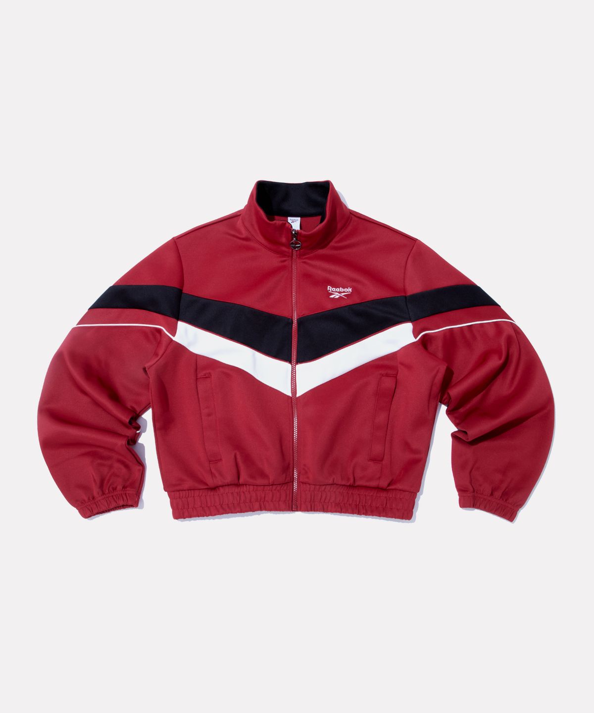 리복(REEBOK) 헤리티지 저지 트랙탑 (W) - 다크 레드