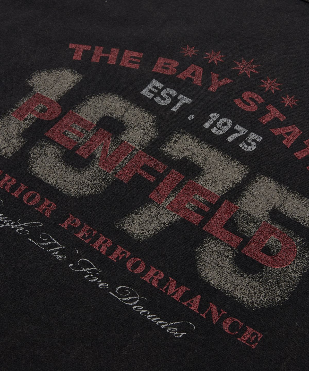 펜필드(PENFIELD) 1975 백그라운드 티셔츠 블랙_FS2KT68U