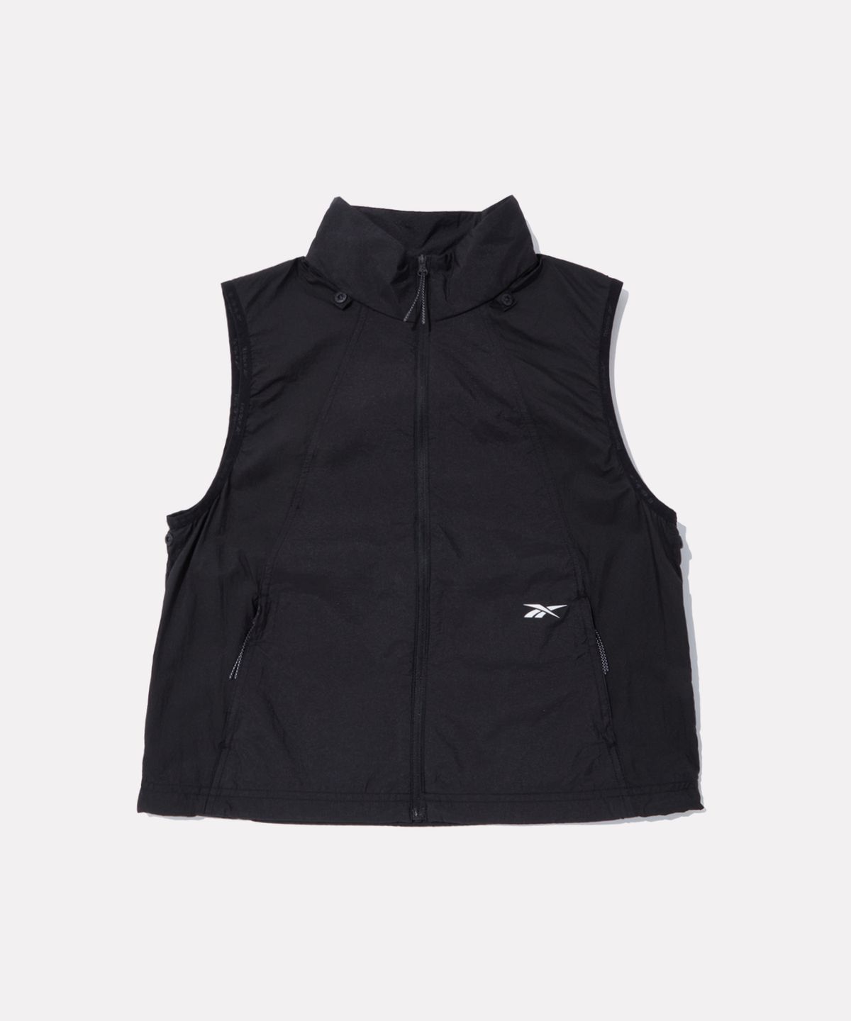 리복(REEBOK) 디테처블 경량 윈드브레이커 (W) - 블랙