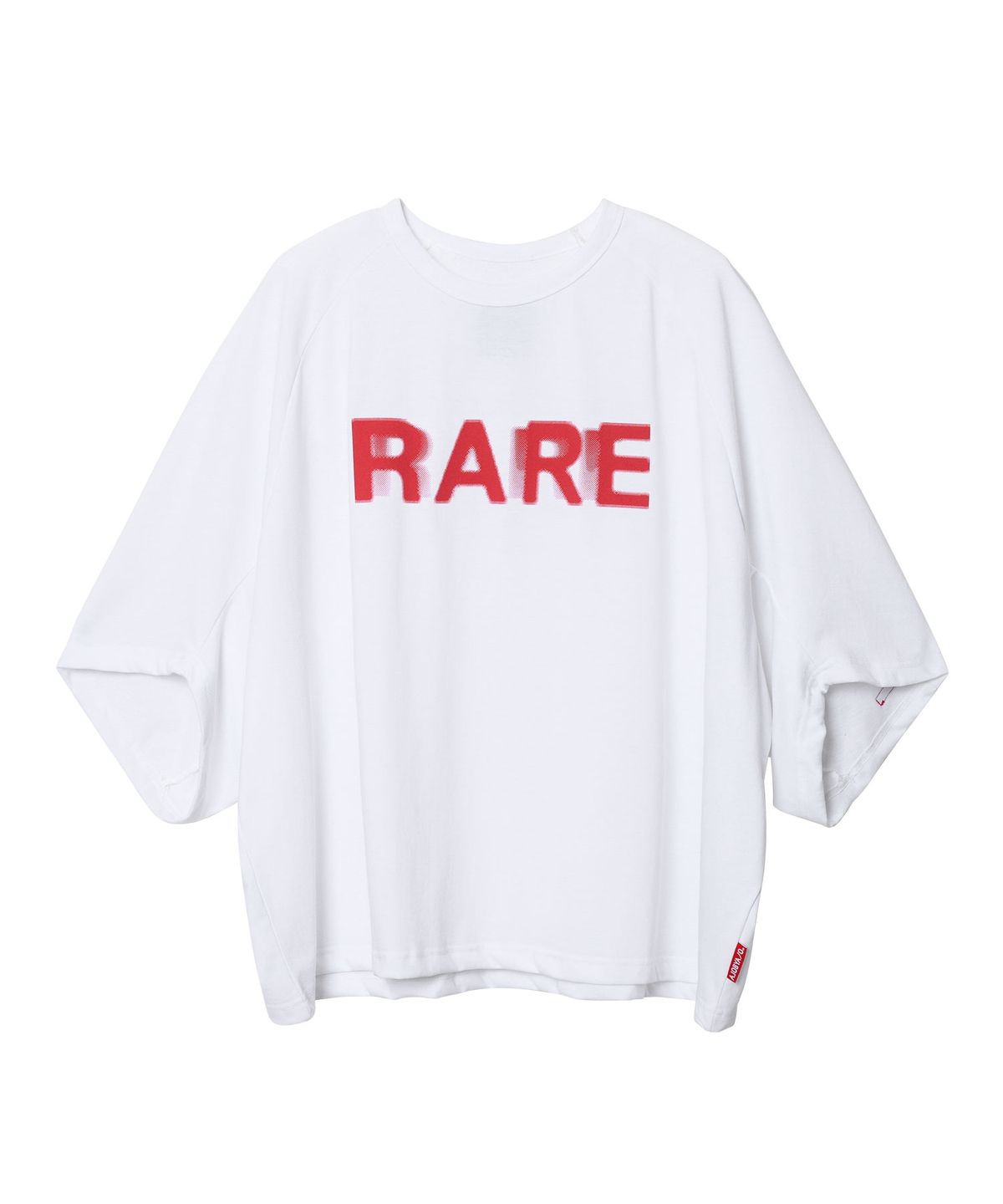 아조바이아조(AJOBYAJO) Curved Rare T-Shirt [WHITE]