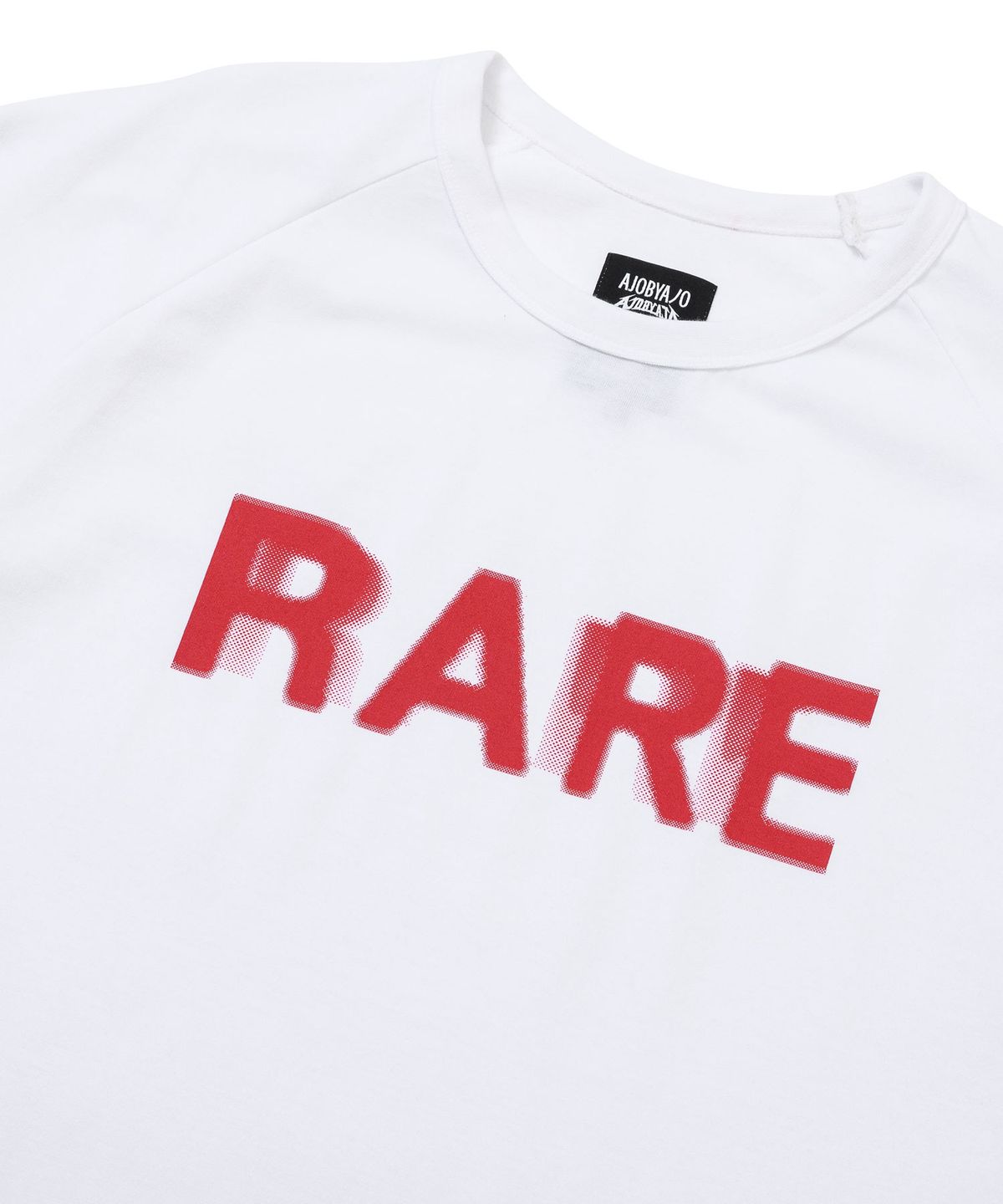 아조바이아조(AJOBYAJO) Curved Rare T-Shirt [WHITE]