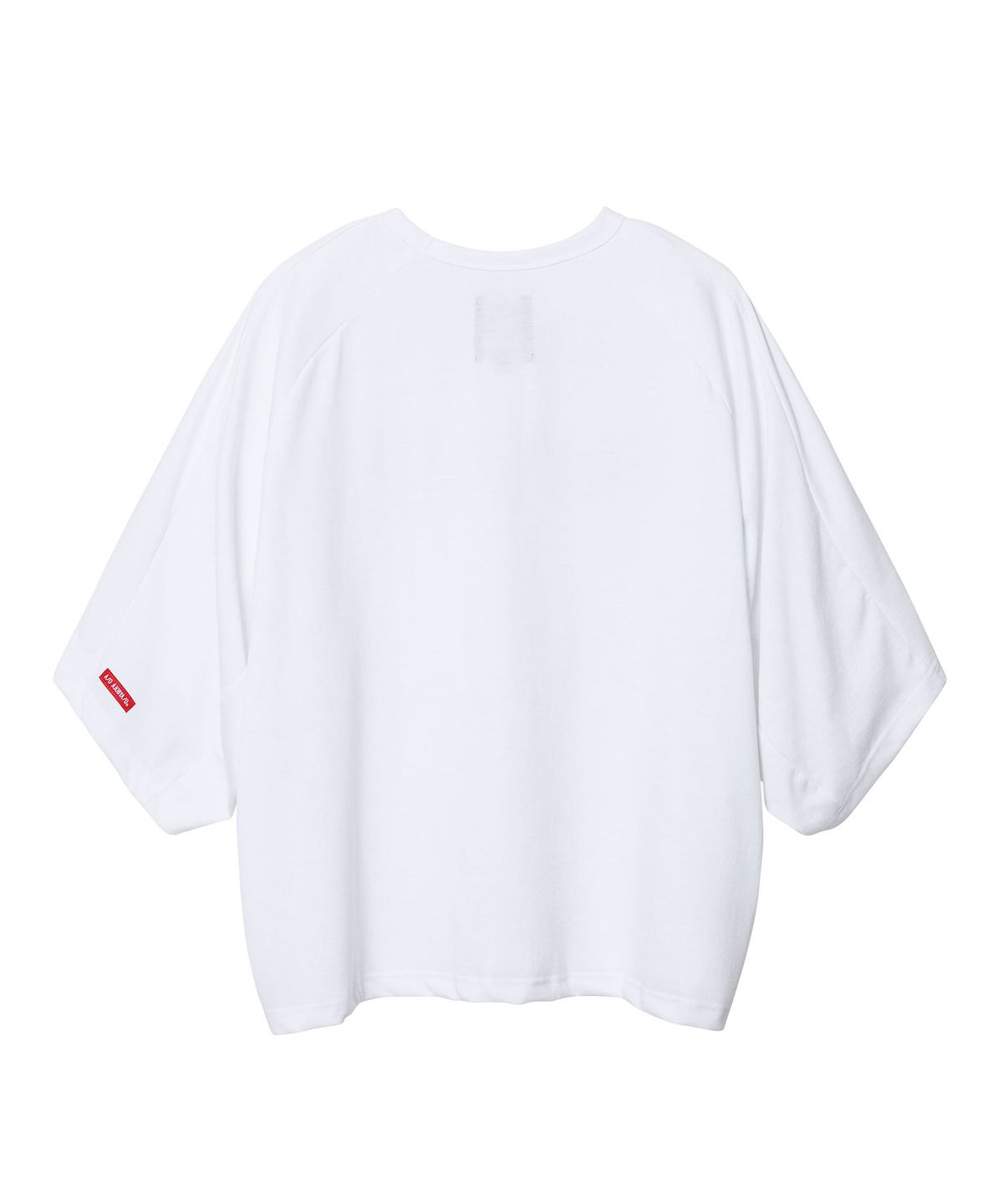 아조바이아조(AJOBYAJO) Curved Rare T-Shirt [WHITE]