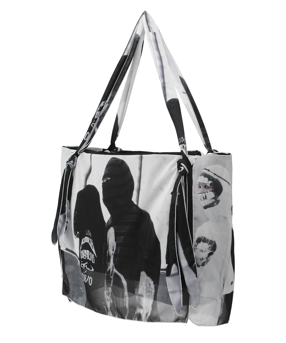 아조바이아조(AJOBYAJO) Cult Parade Scarf Shoulder Bag [BLACK]