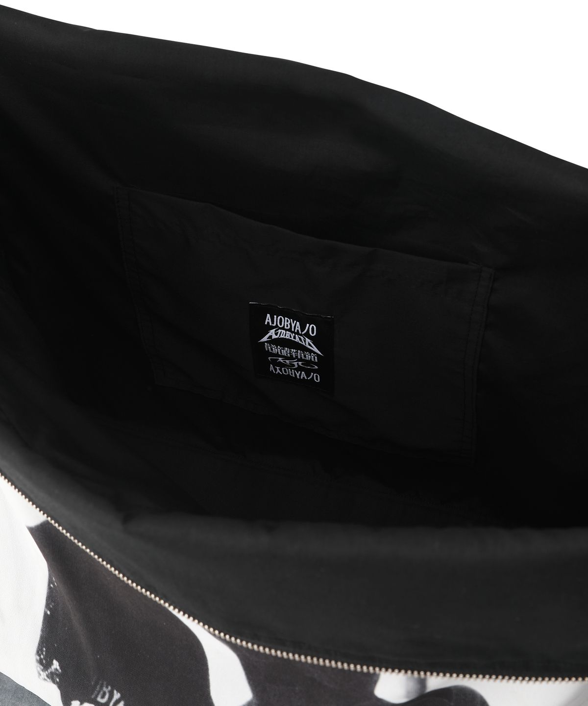 아조바이아조(AJOBYAJO) Cult Parade Scarf Shoulder Bag [BLACK]