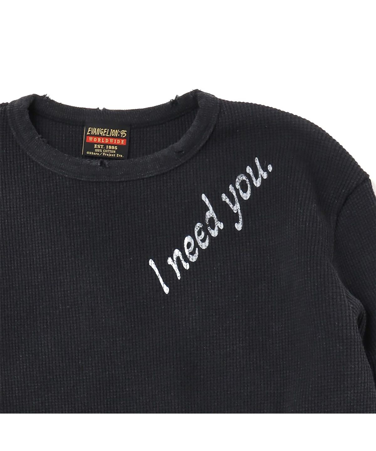 에반게리온95(EVANGELION95) 0051 Cutsew - BLACK