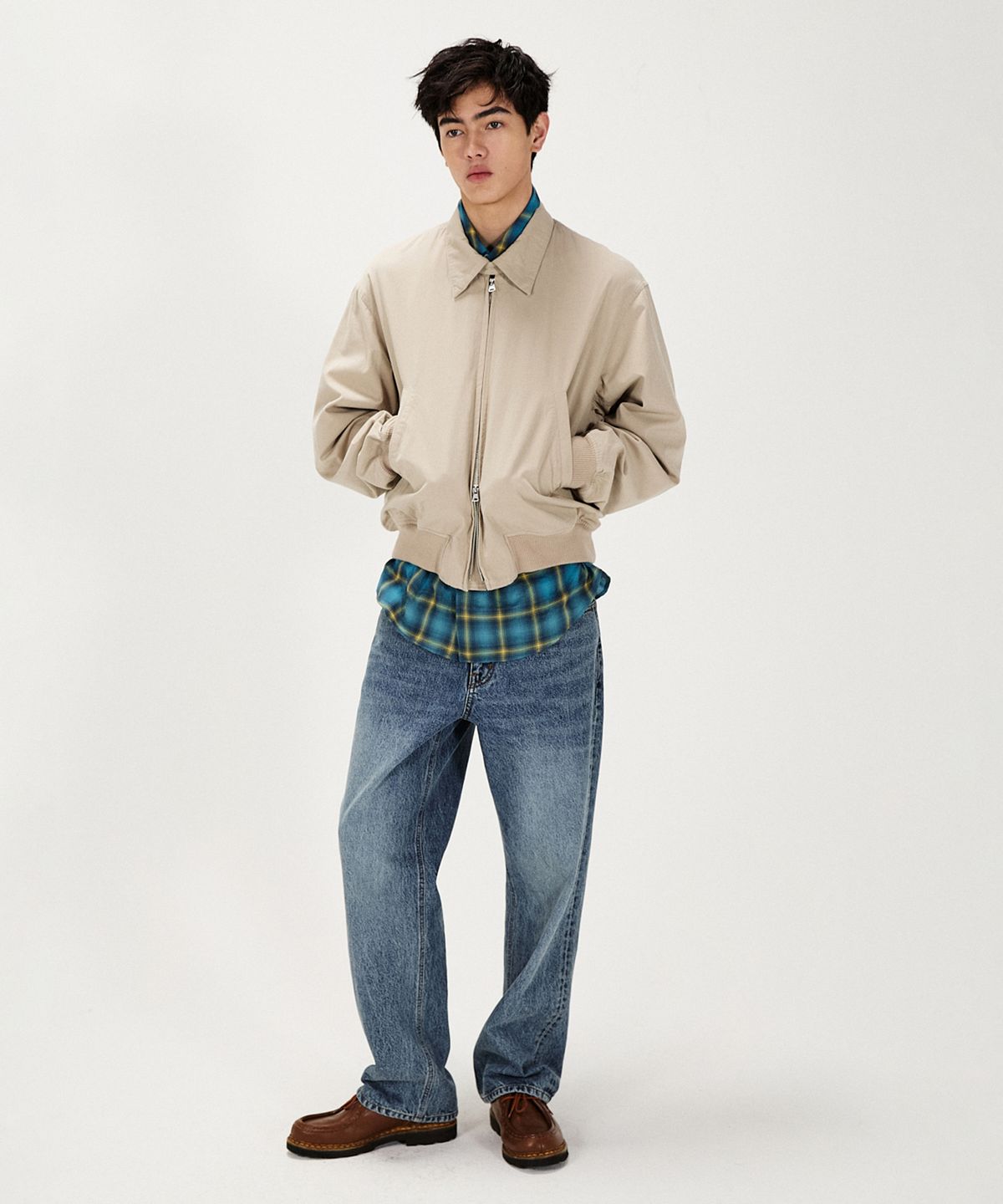 셔터(SHIRTER) EON DENIM PANTS (VINTAGE BLUE)