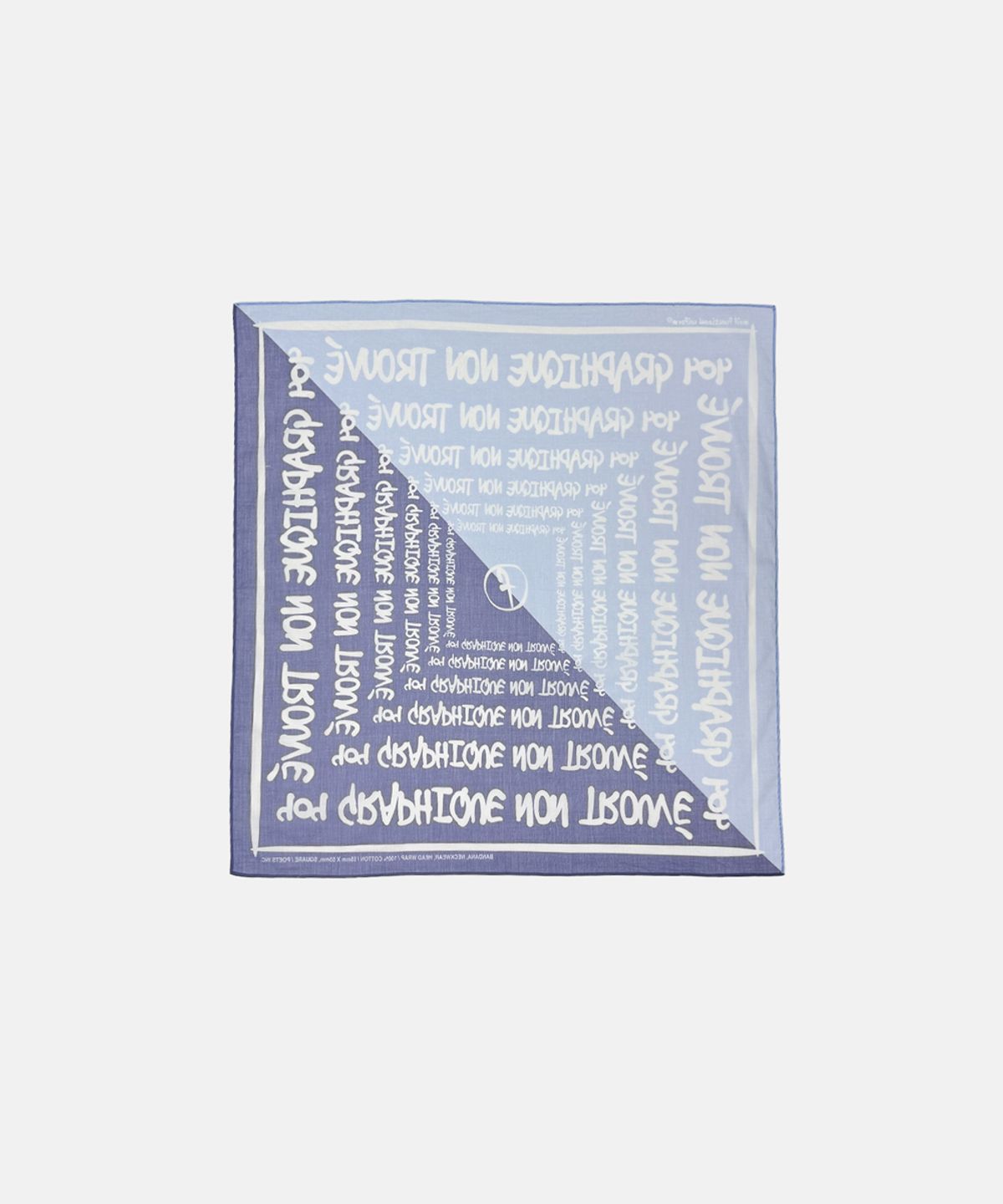 모이프(MOIF) [SS26] 404 GNF BANDANA / BLUE