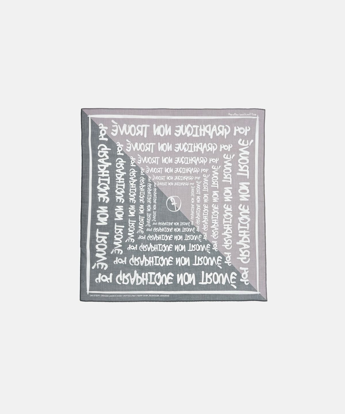 모이프(MOIF) [SS26] 404 GNF BANDANA / BLACK