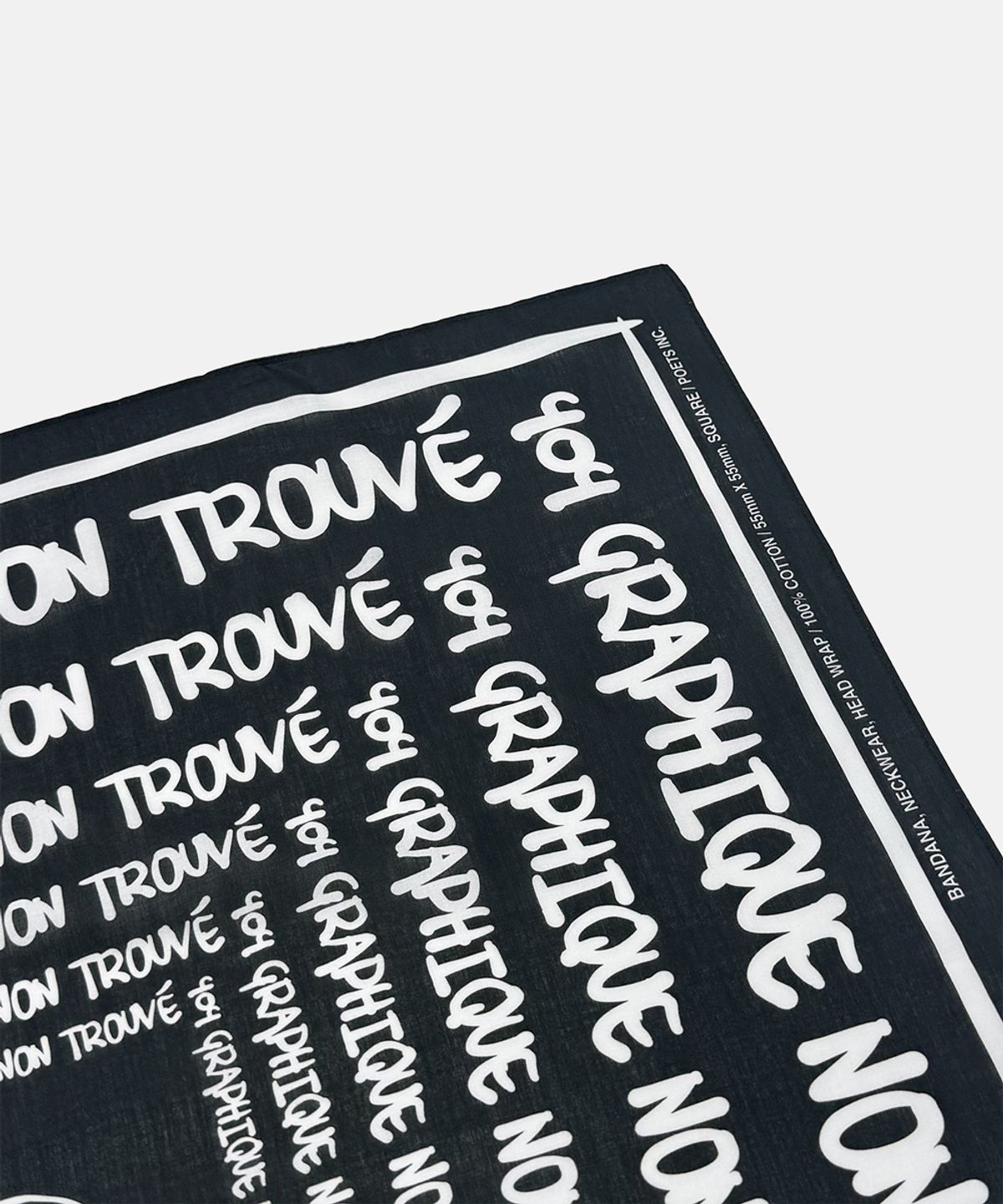 모이프(MOIF) [SS26] 404 GNF BANDANA / BLACK