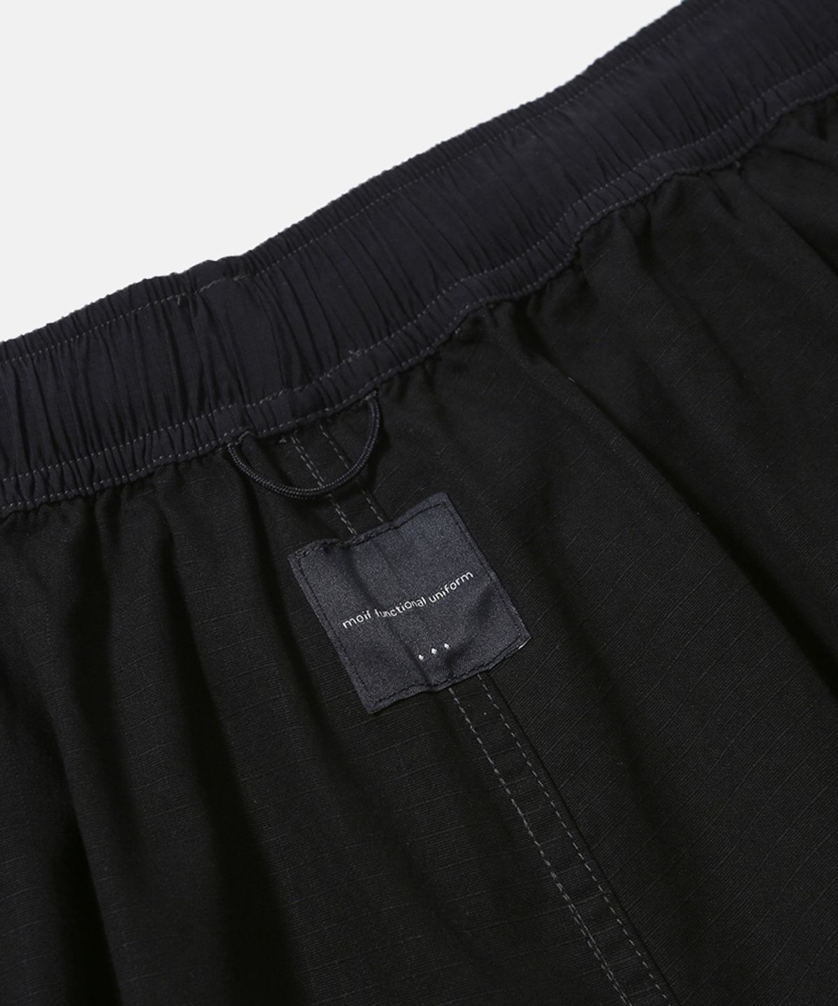 모이프(MOIF) [SS26] BAGGY FIELD SHORTS / BLACK