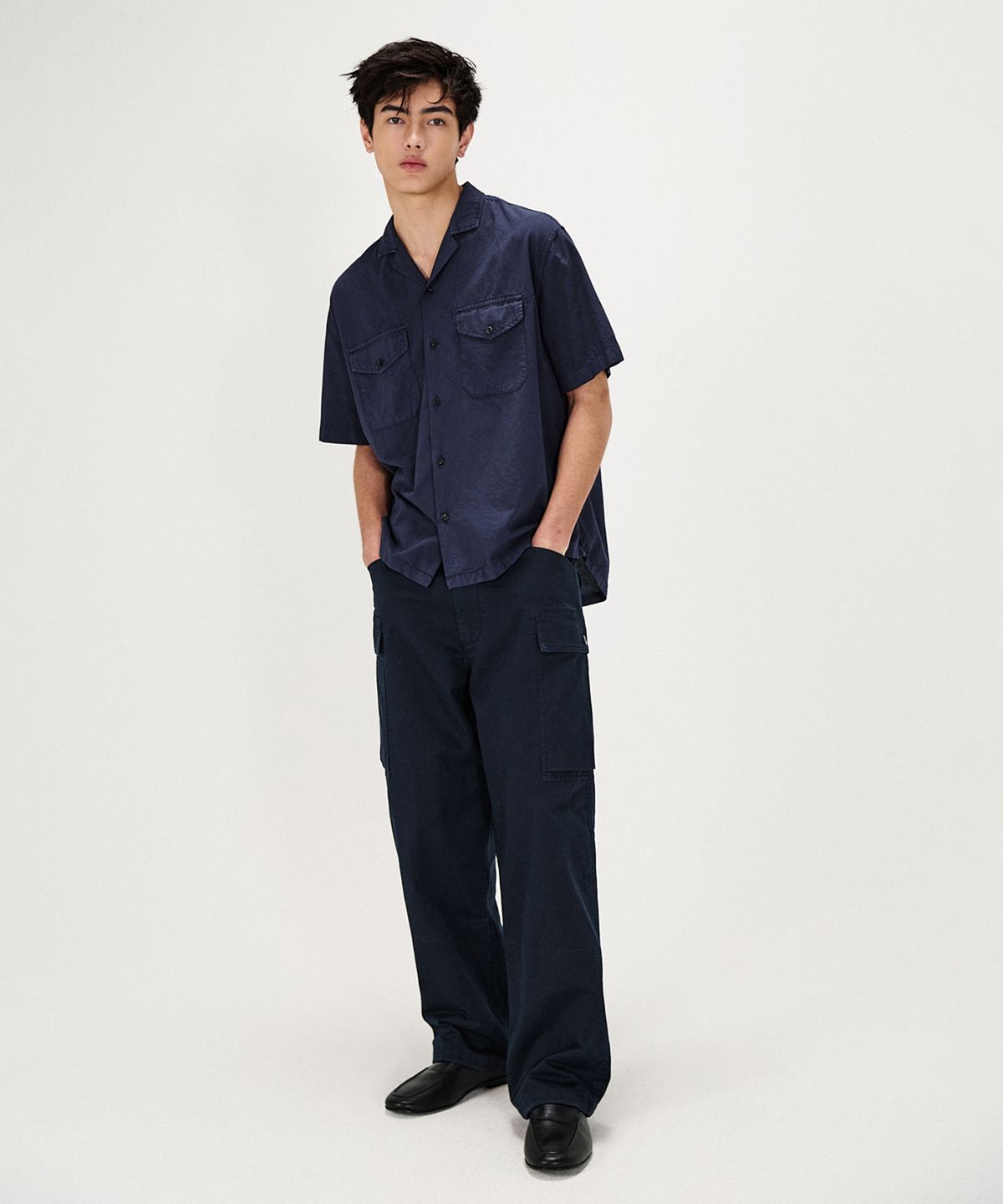 셔터(SHIRTER) 43 MIL CARGO PANTS (NAVY)