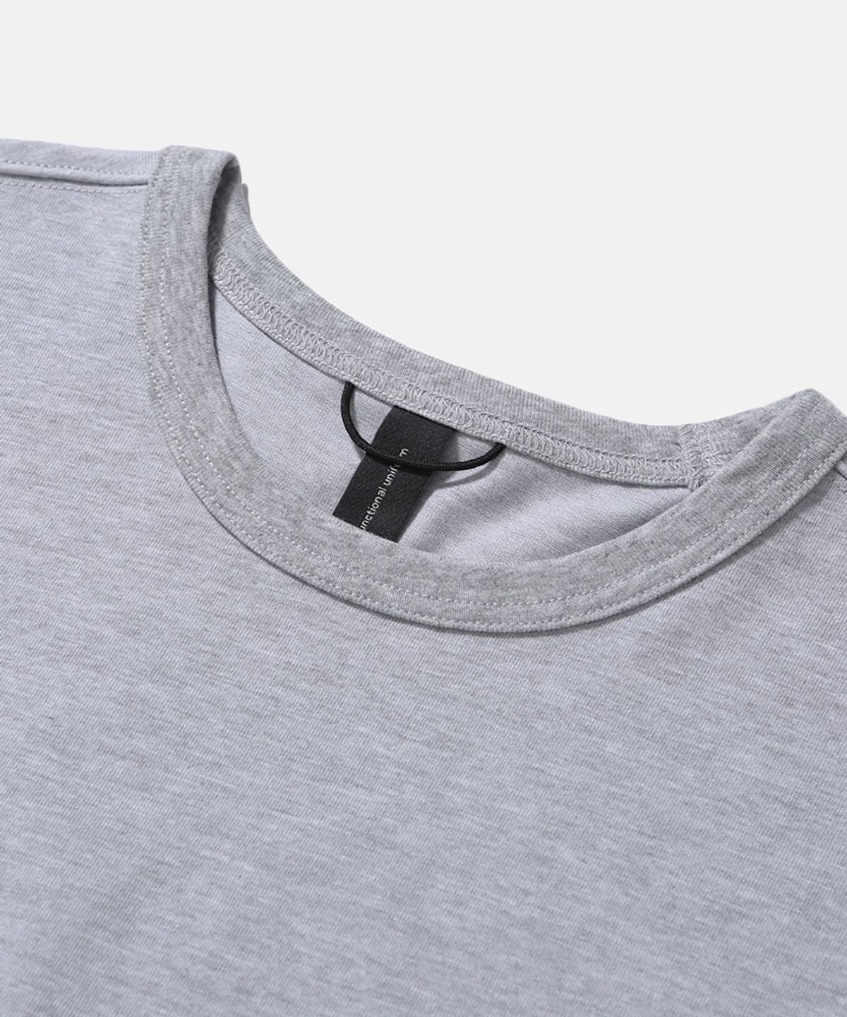 모이프(MOIF) [SS26] 404 GNF(F) H/S TEE / HEATHER GRAY