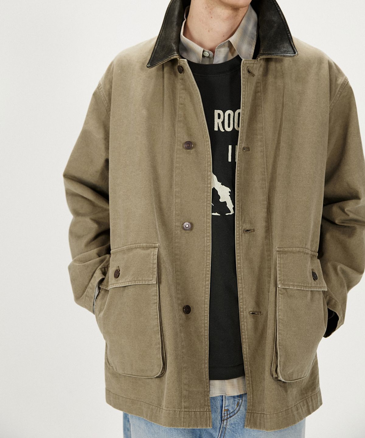 셔터(SHIRTER) LEON JACKET (BEIGE)