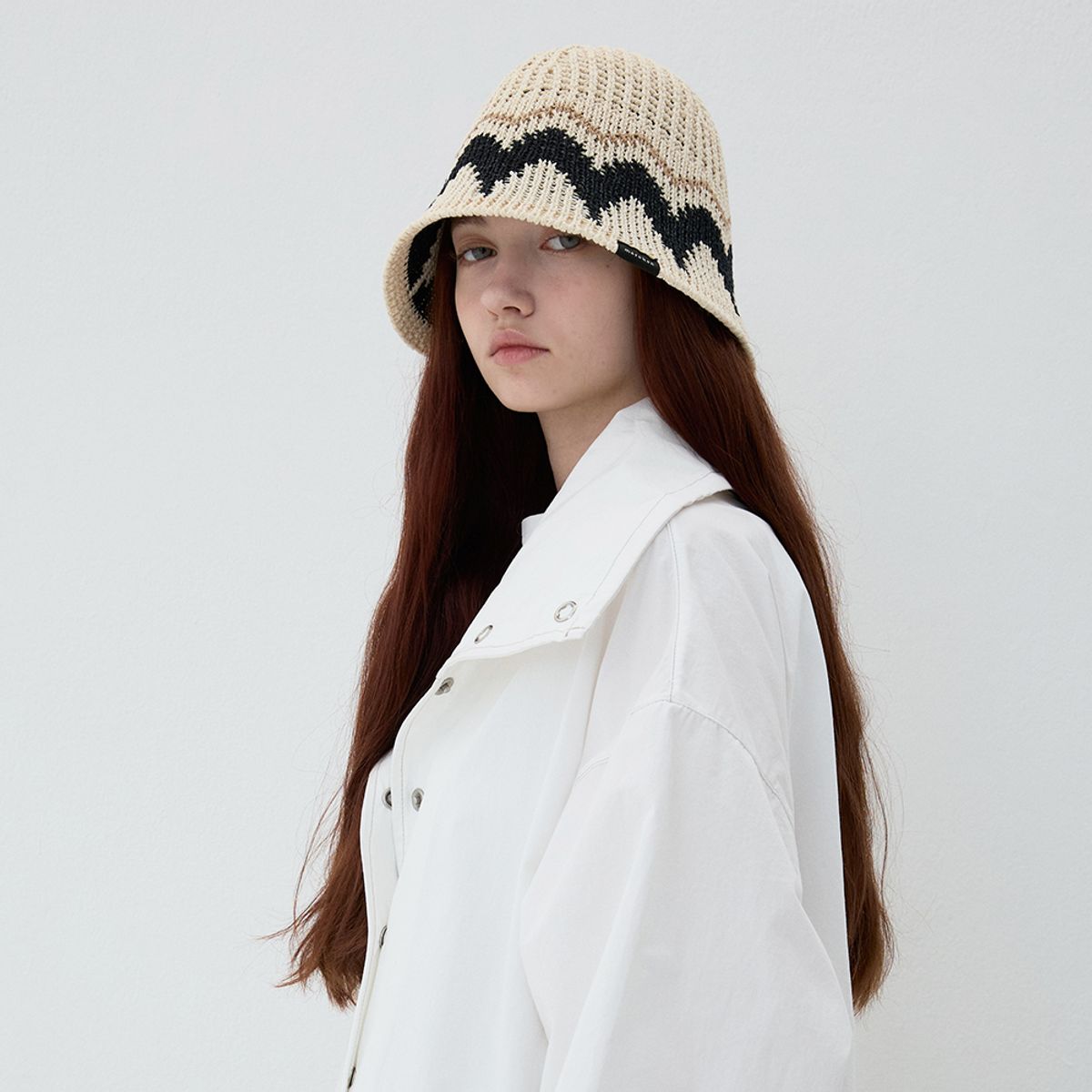 메르헨(MERCHEN) Flow summer bucket hat_3color