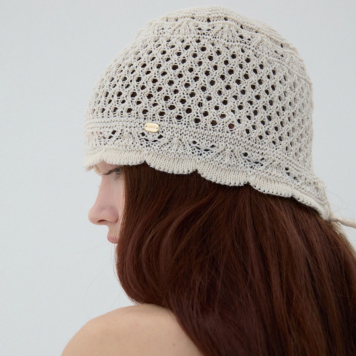 메르헨(MERCHEN) Chu crochet hat_3color