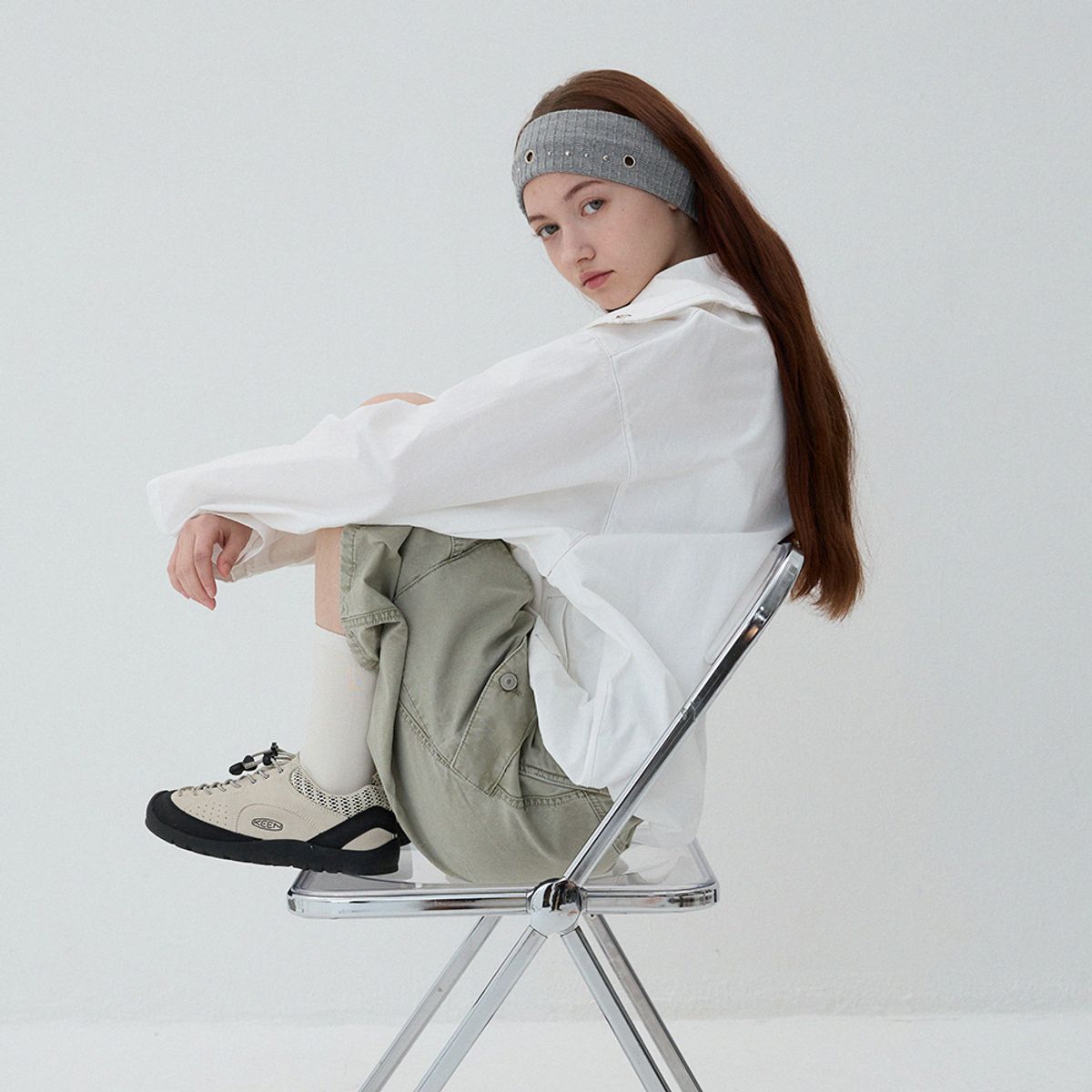 메르헨(MERCHEN) Drop hair band_4color