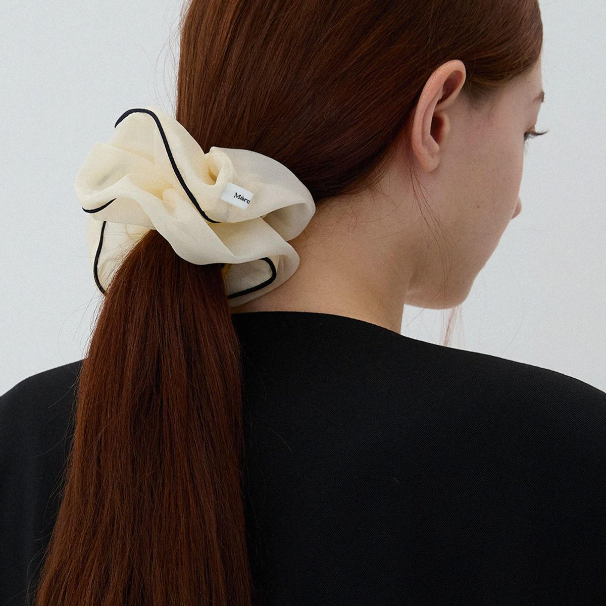 메르헨(MERCHEN) Organza scrunch_2color