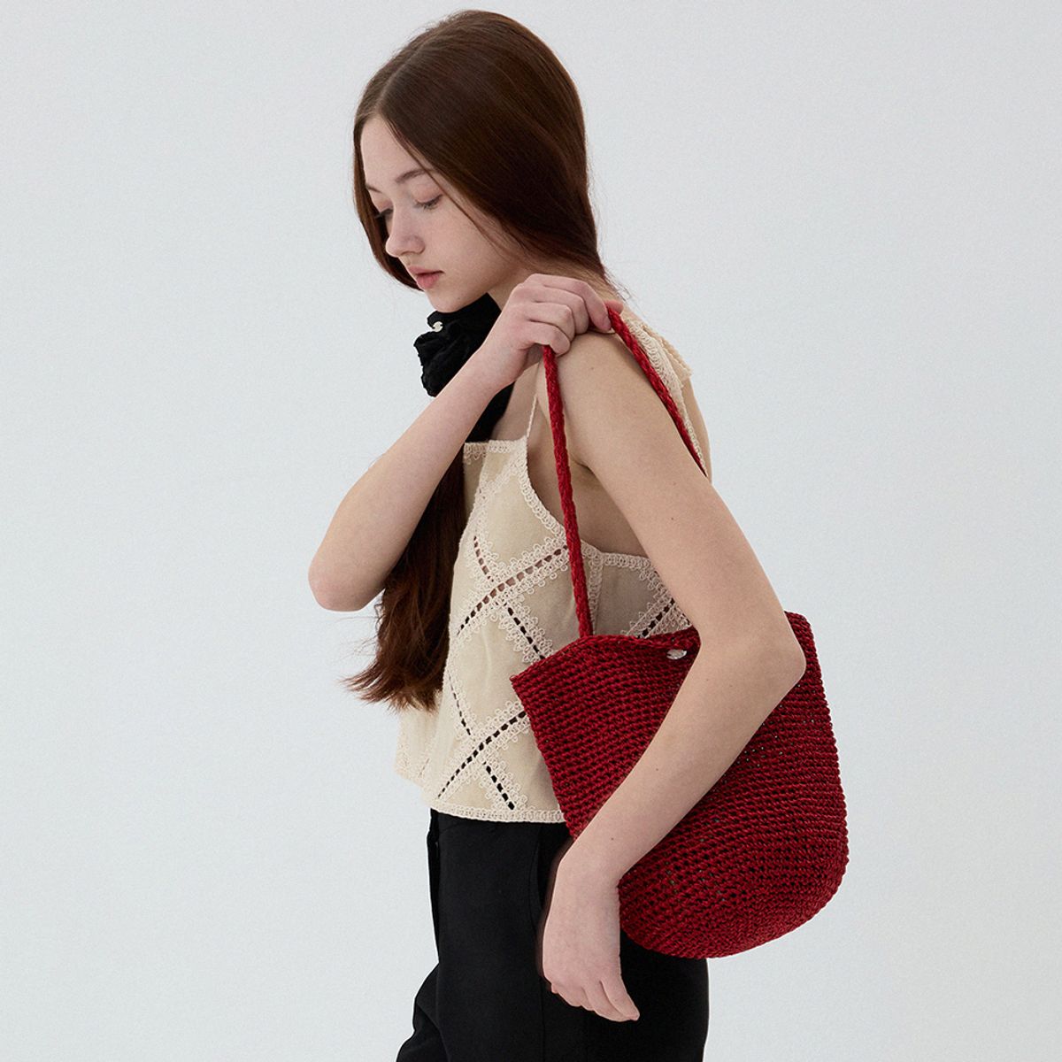 메르헨(MERCHEN) Mari handmade bag_4color