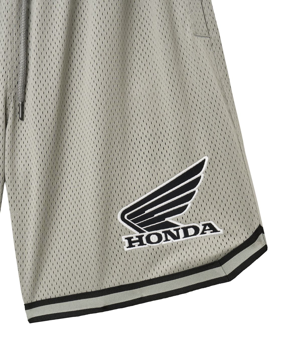 핍스 모터사이클(PHYPS MOTORCYCLE) Lip Mesh Jersey Shorts Light Gray