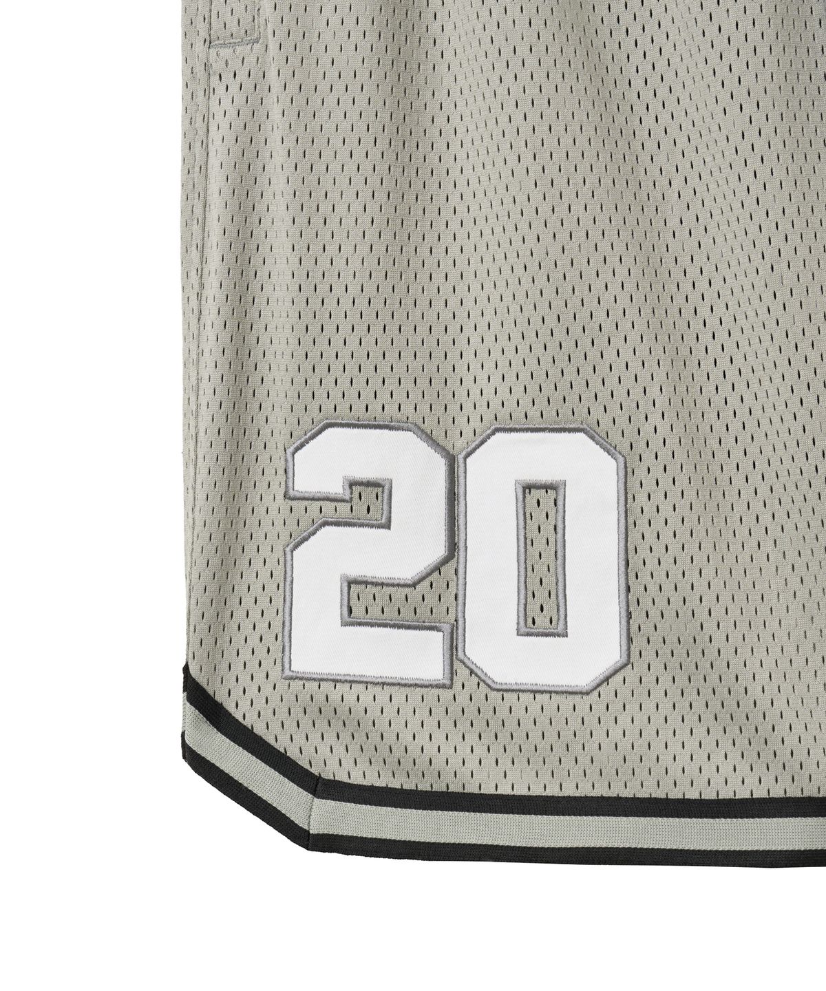 핍스 모터사이클(PHYPS MOTORCYCLE) Lip Mesh Jersey Shorts Light Gray