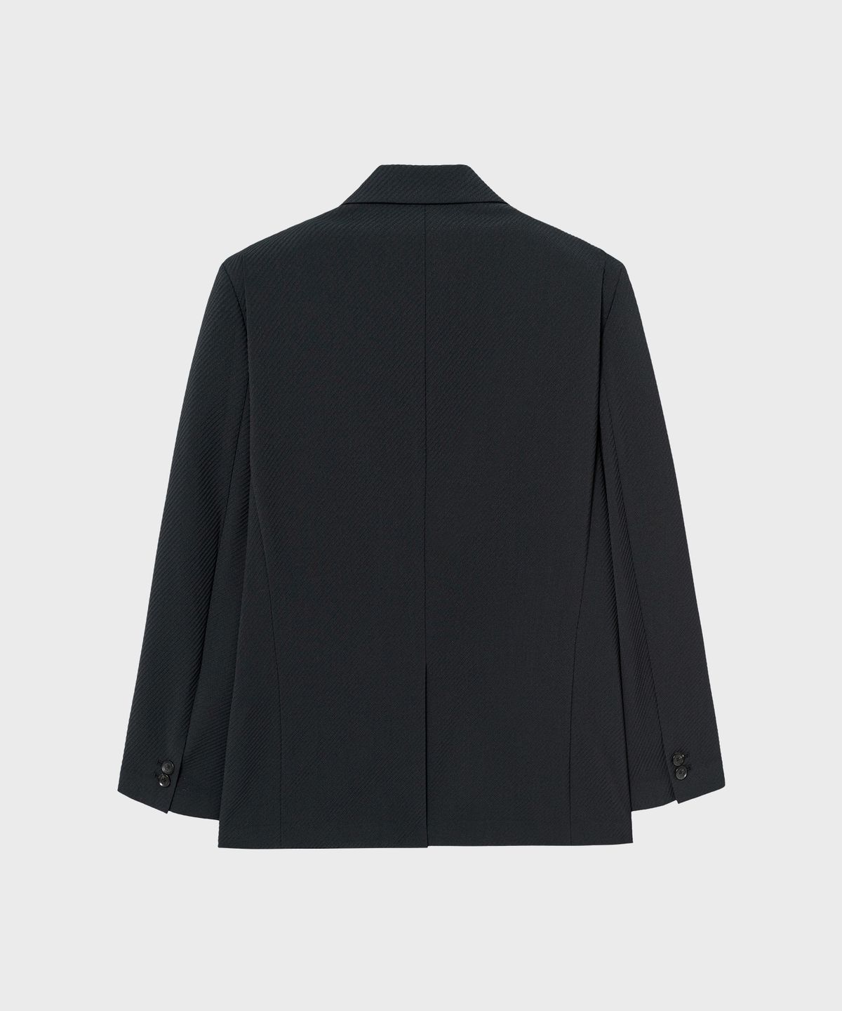 넌블랭크(NONBLANK) [여름]시어서커 엠보싱 루즈핏 셋업_DARK NAVY