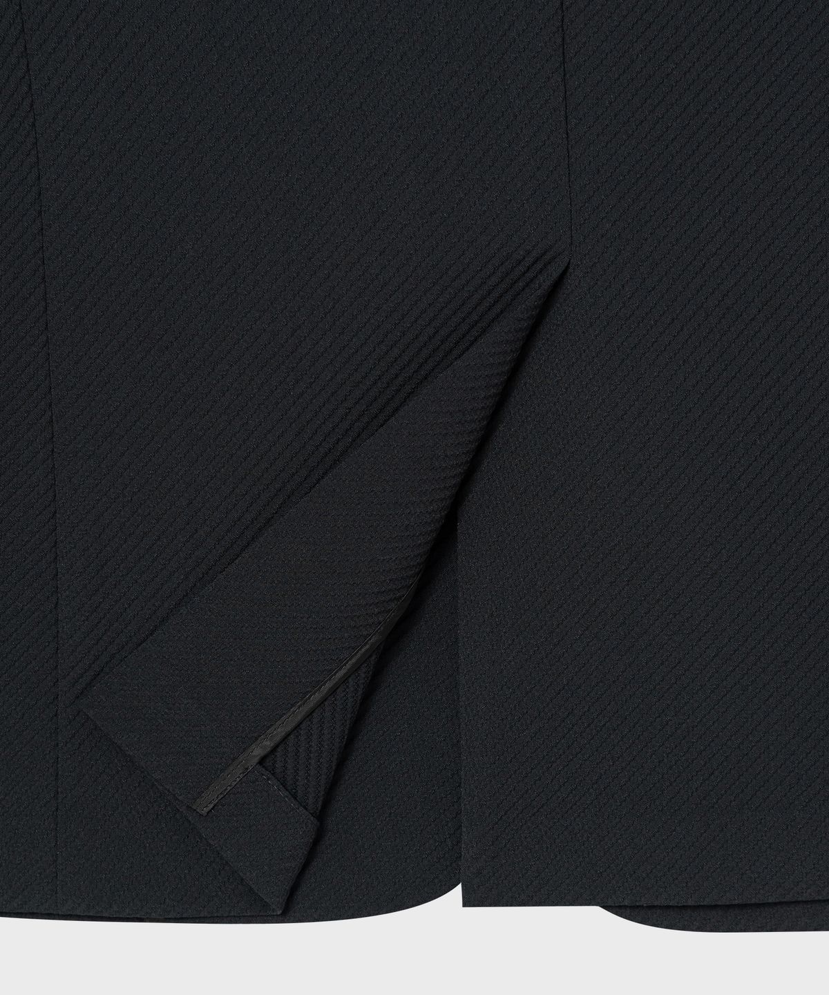 넌블랭크(NONBLANK) [여름]시어서커 엠보싱 루즈핏 셋업_DARK NAVY